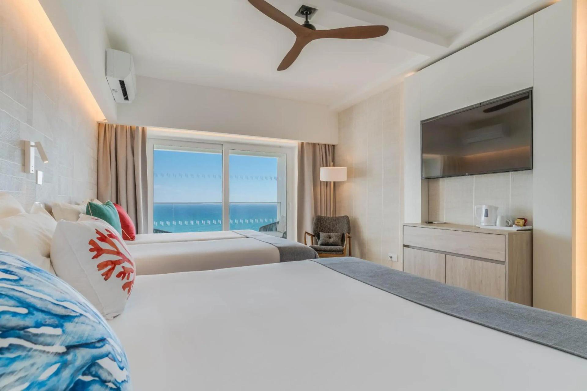 Twin bed room at the Pestana Blue Alvor Beach