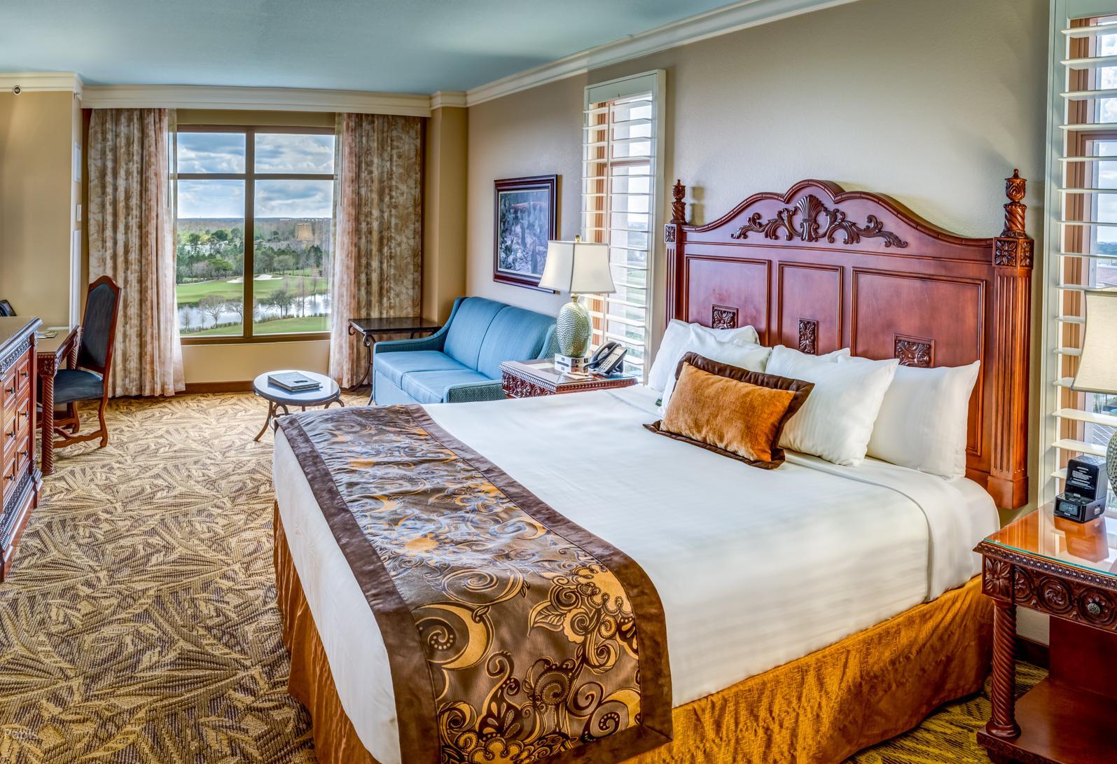 Double bed room at the Rosen Shingle Creek