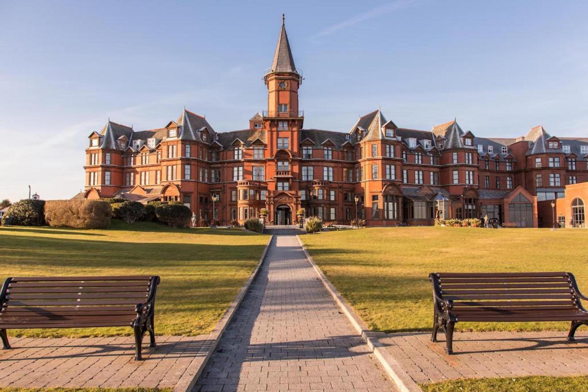 Front of the Slieve Donard Resort & Spa building