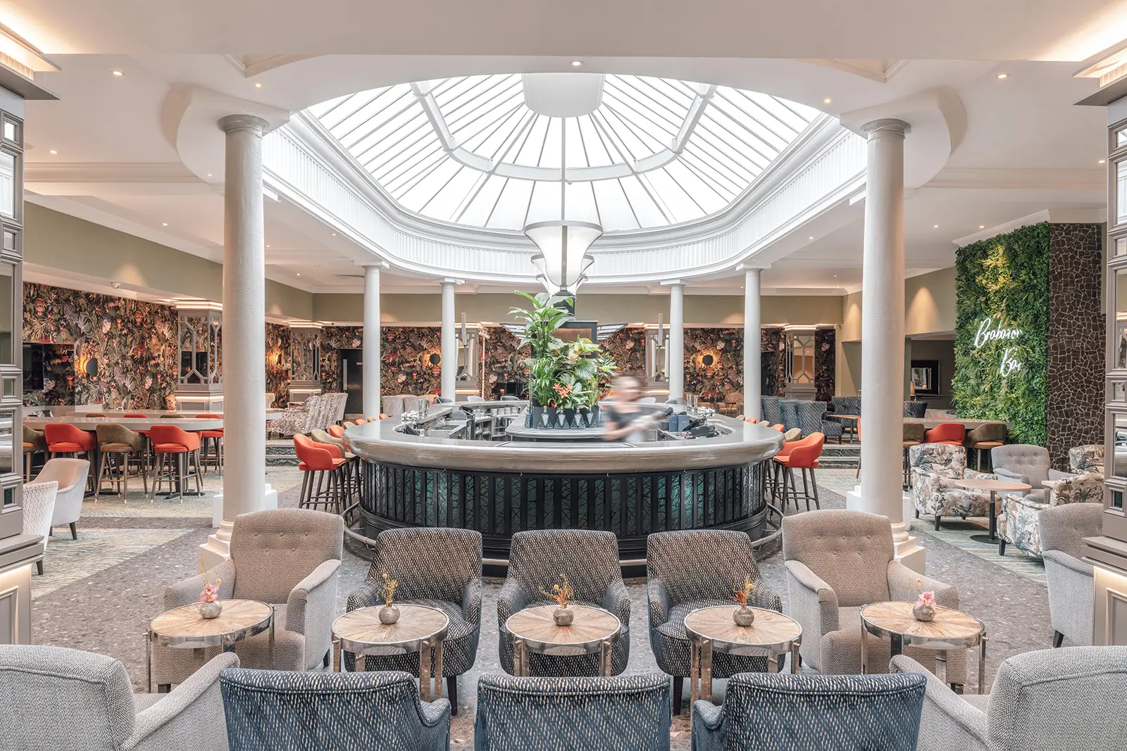 Indoor dining room at The Belfry Hotel & Resort