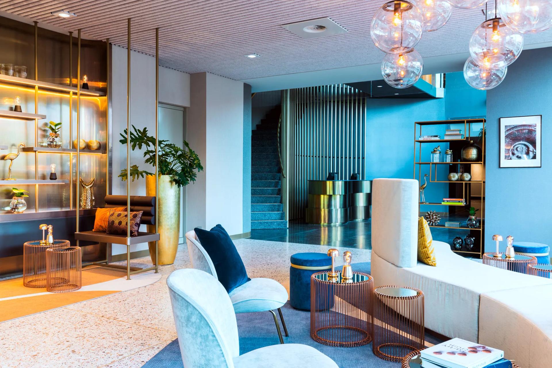 Lounging area at The Den, ‘s-Hertogenbosch, a Tribute Portfolio Hotel