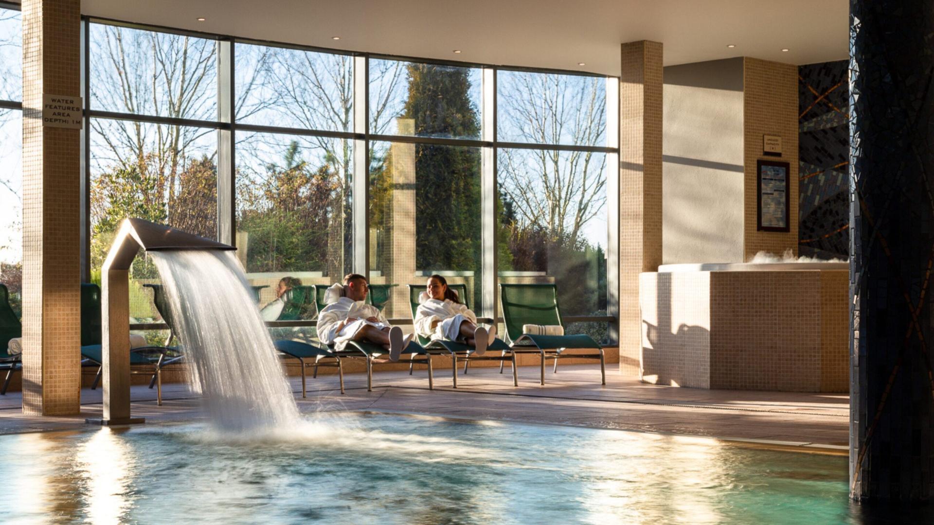 Indoor swimming pool at The Heritage Golf Resort