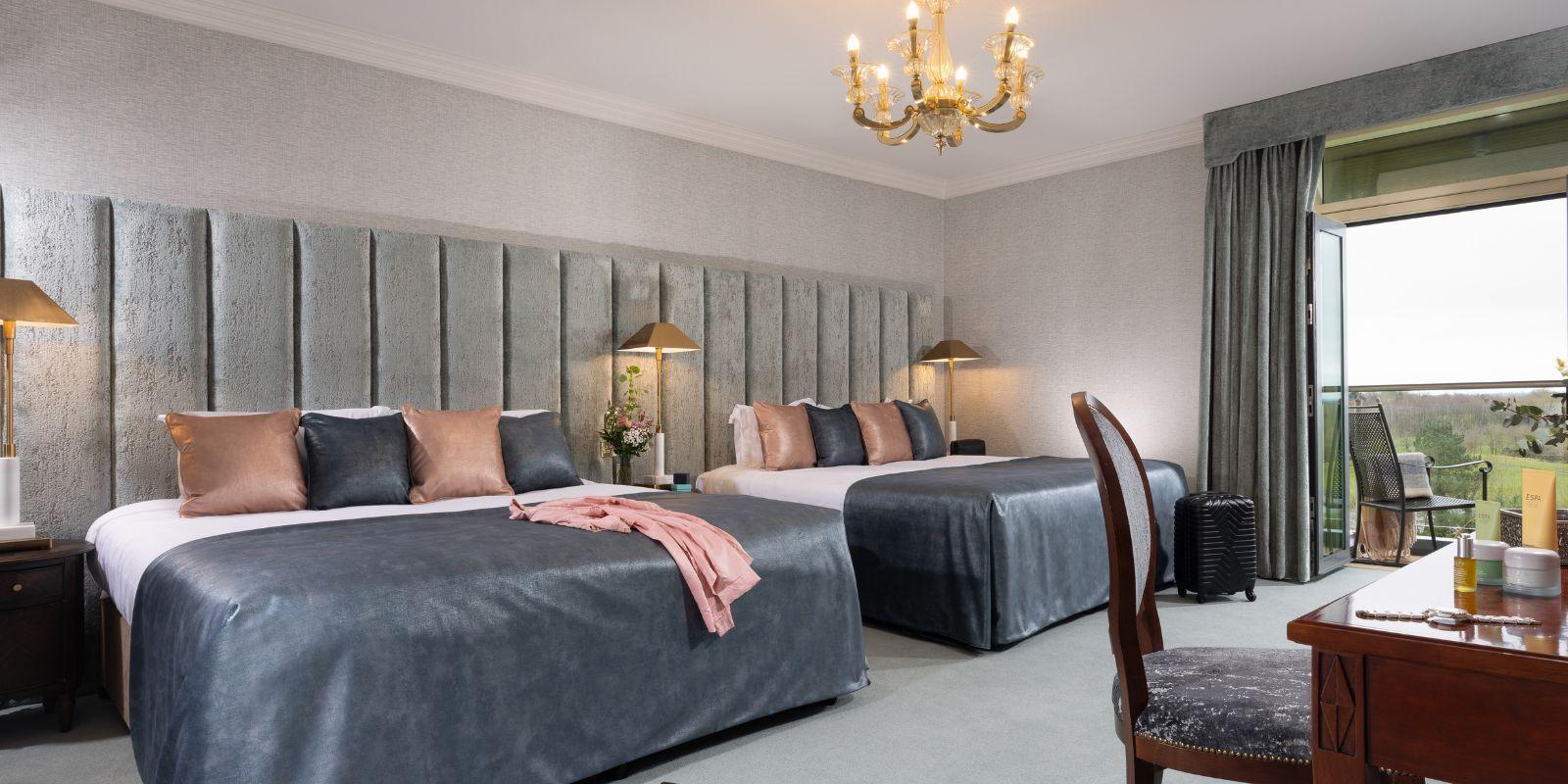 Twin double bed suite at The Heritage Golf Resort