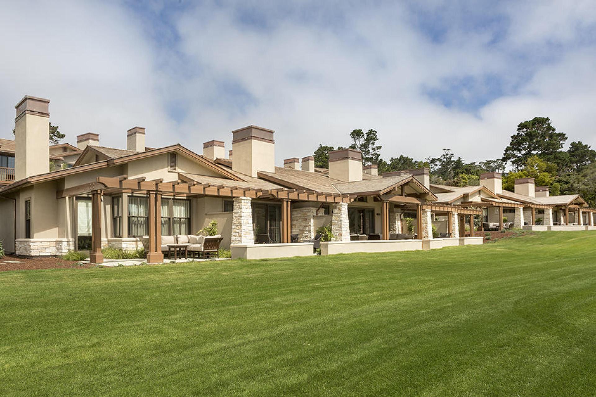 Panoramic view of The Lodge at Pebble Beach