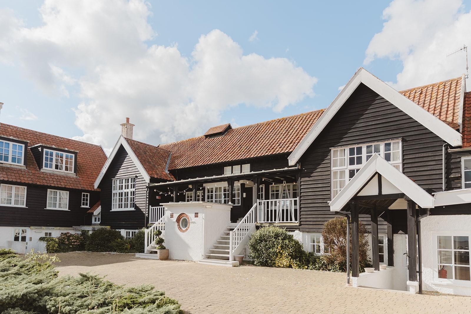 Front entrance to the Thorpeness Golf Club & Hotel building