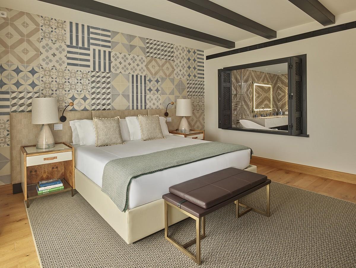Double bed room as part of a suite at Viceroy at Ombria Algarve