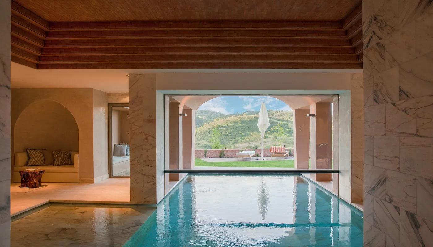 Indoor swimming pool at Viceroy at Ombria Algarve