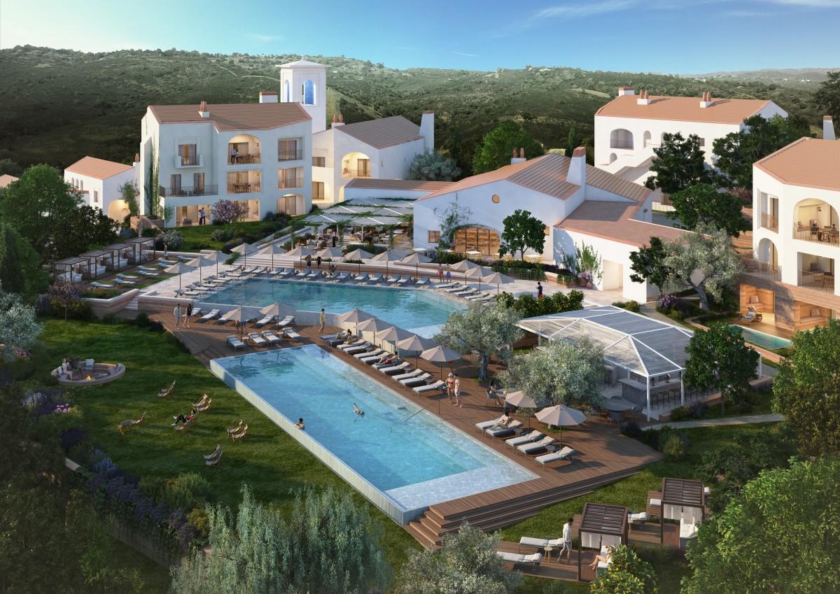 Overhead view of the Viceroy at Ombria Algarve