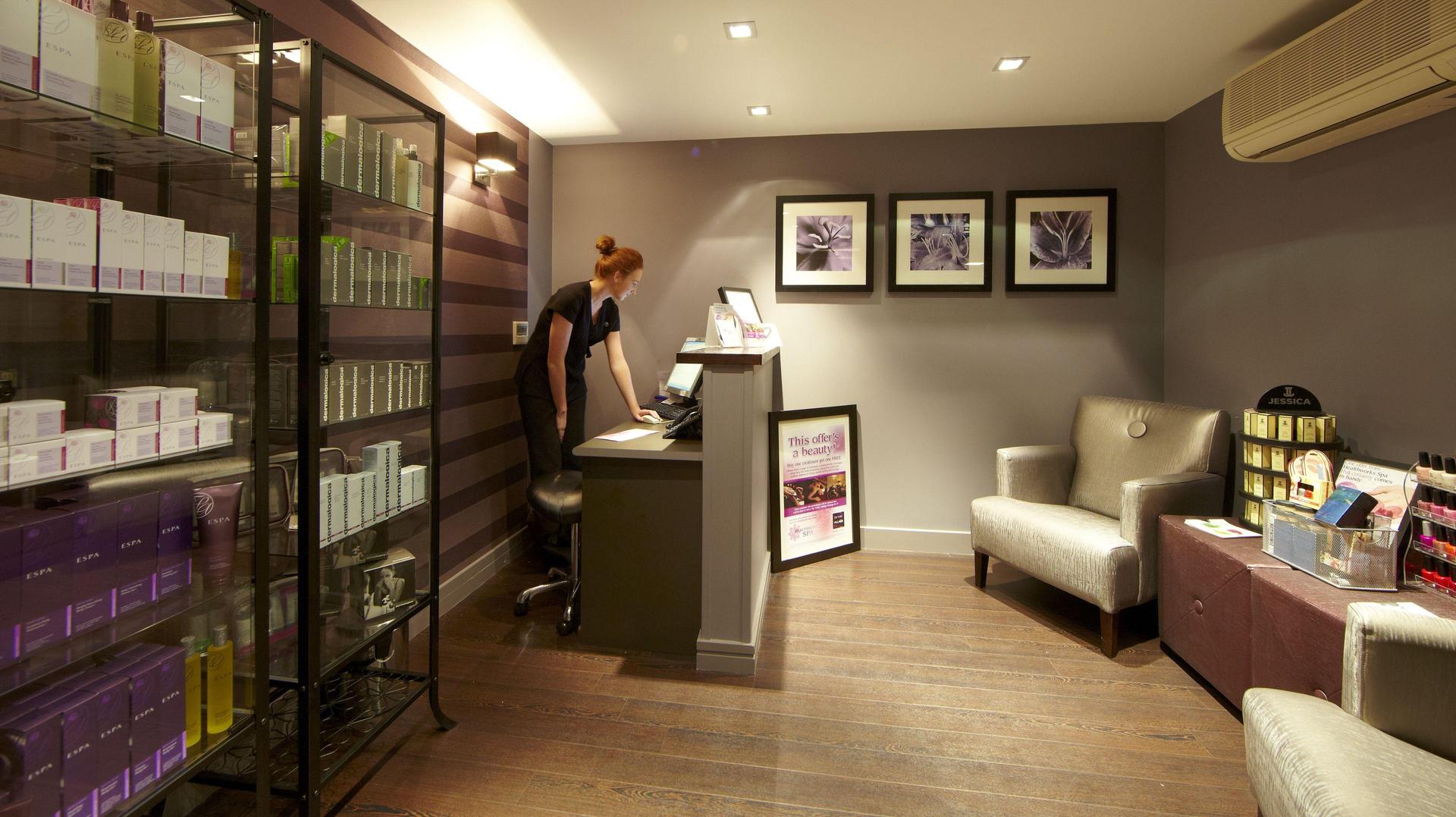 Spa facilities at Village Hotel Herons Reach