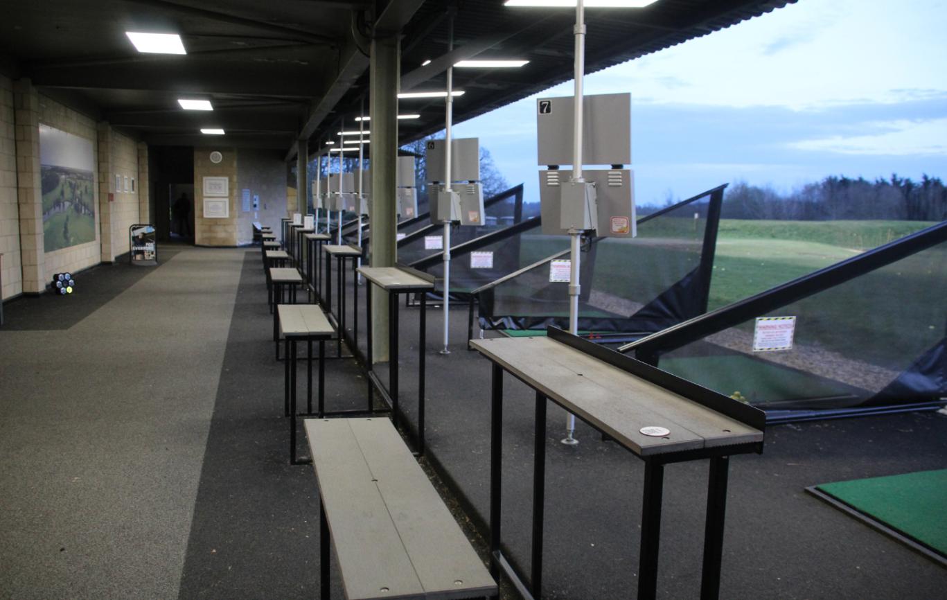 Driving range at the Whittlebury Hall - Park