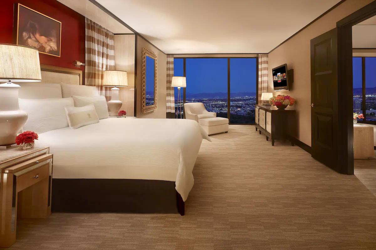 Double bed suites at the Wynn Las Vegas