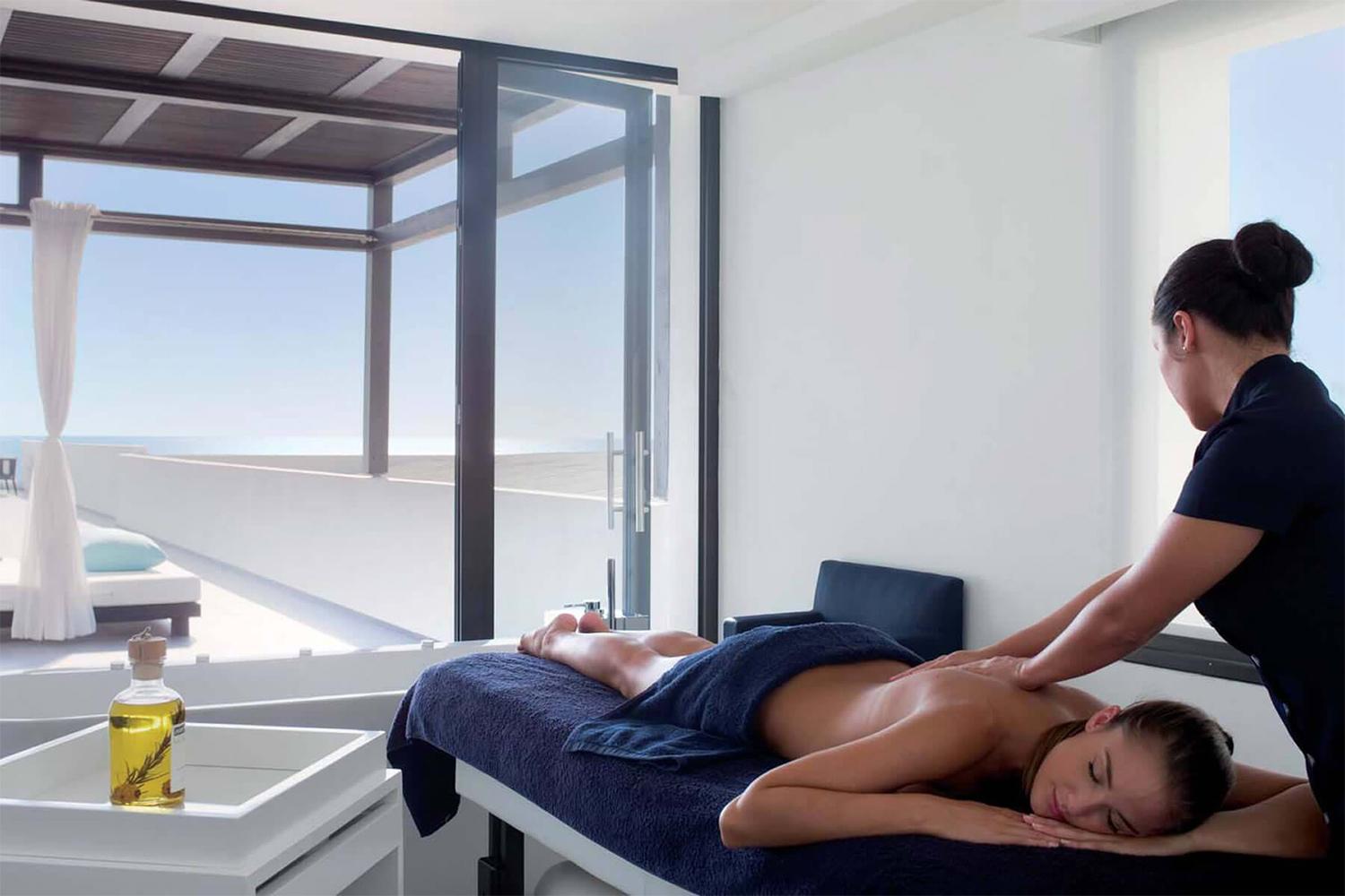 Spa facilities at the Almyra Hotel