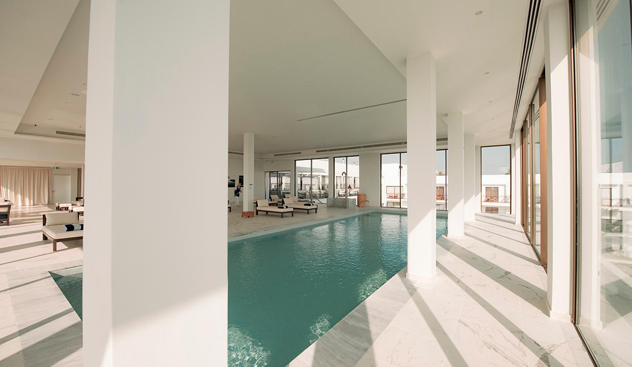 Indoor pool as part of spa facilities at Annabelle Hotel