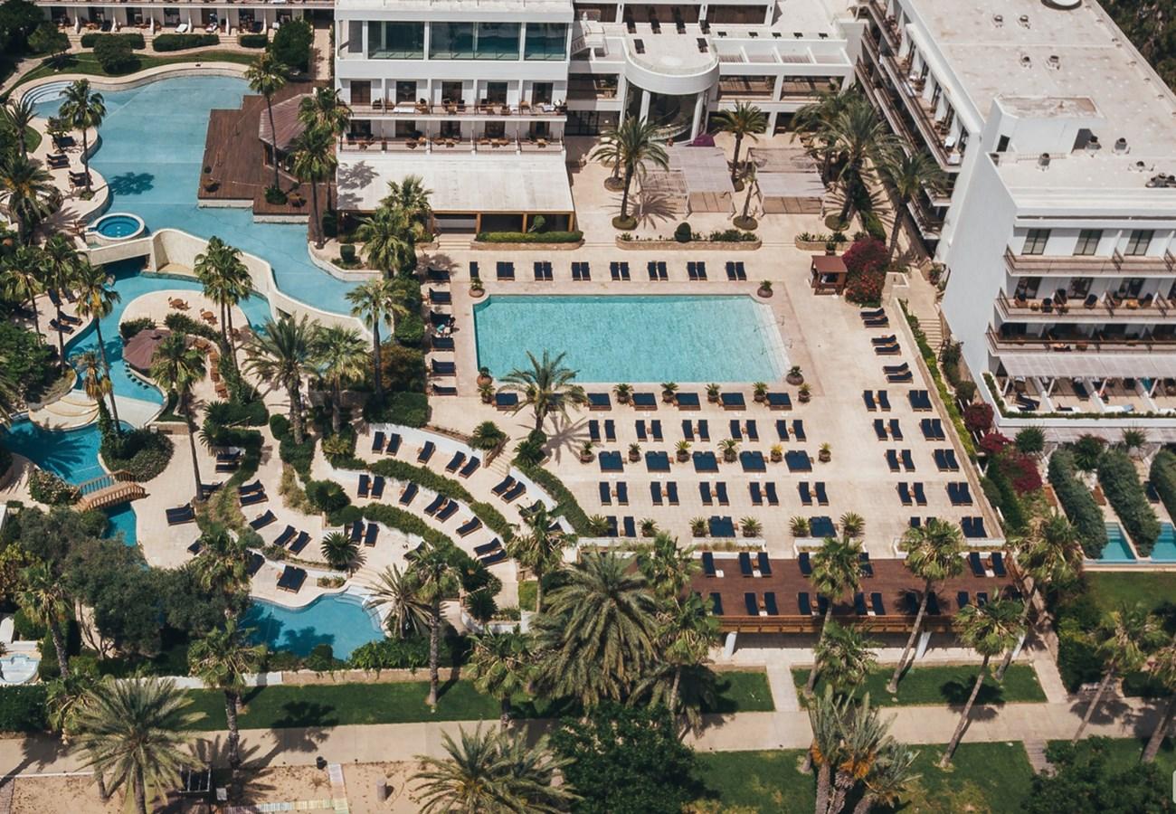 Aerial view of Annabelle Hotel