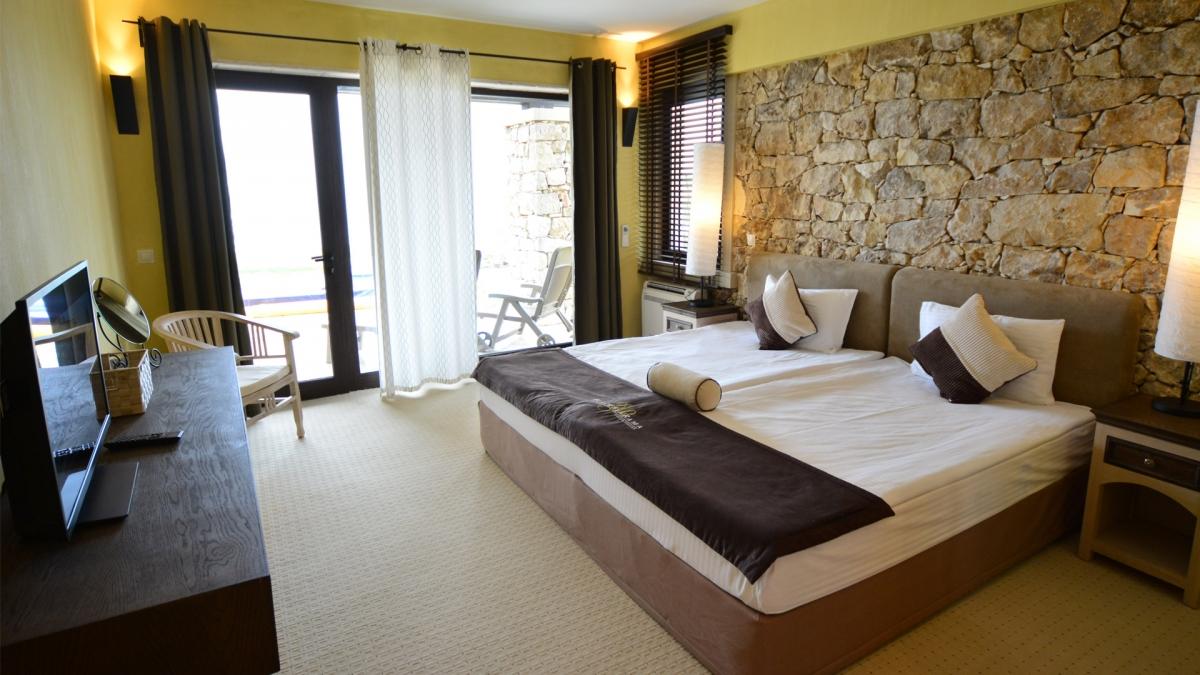 Double bed suite as part of a villa at BlackSeaRama Golf & Villas