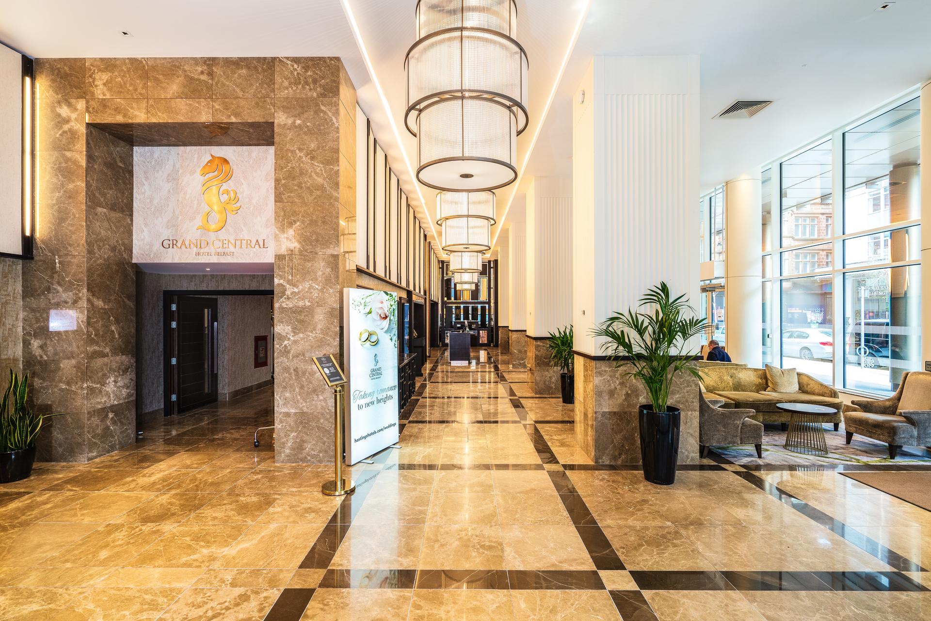 Reception at the Grand Central Hotel Belfast