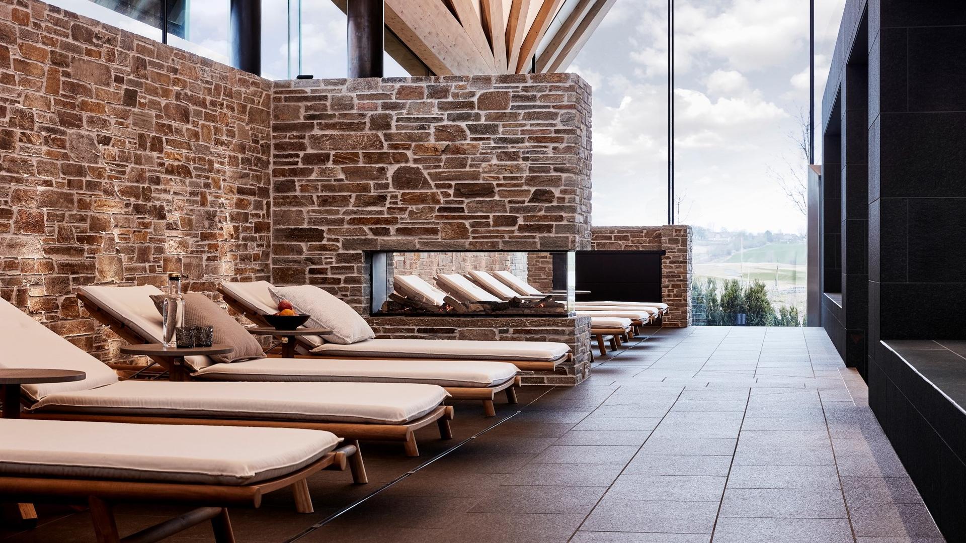 Sunbeds as part of the spa facilities at Great Northern