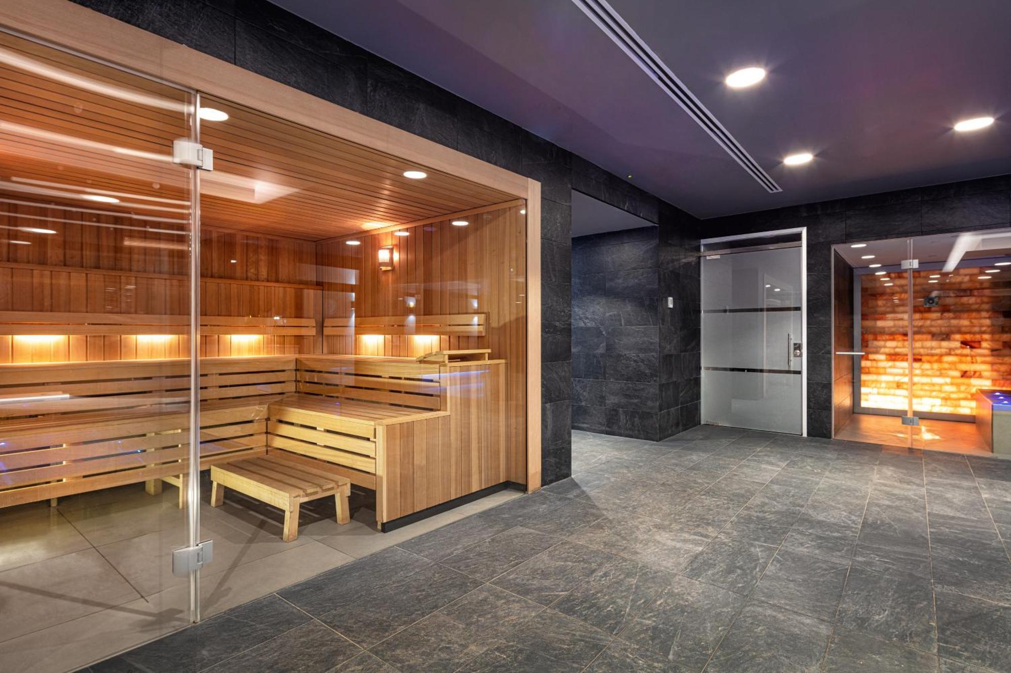 Sauna as part of Spa facilities at Hotel Tabaiba Princess
