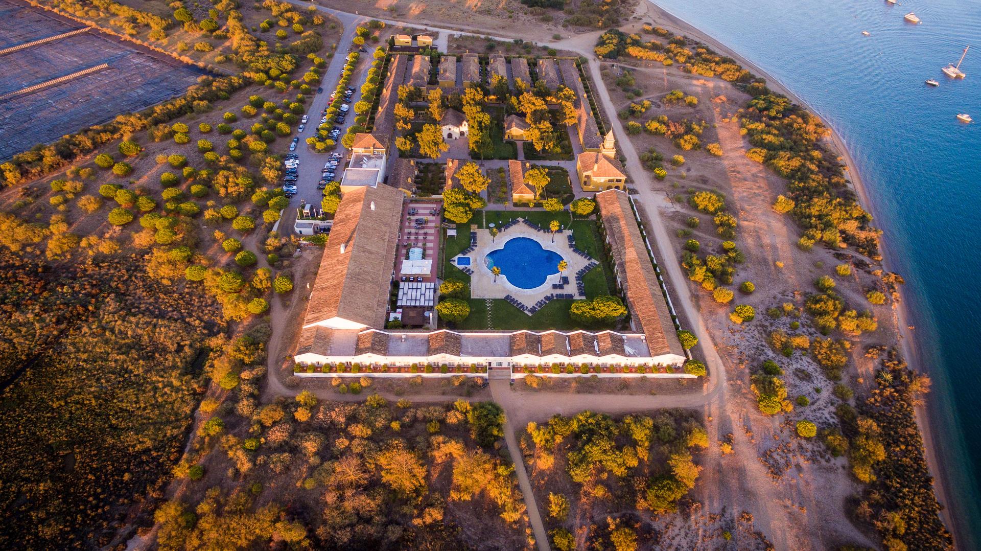 Aerial view of Hotel Vila Gale Albacora