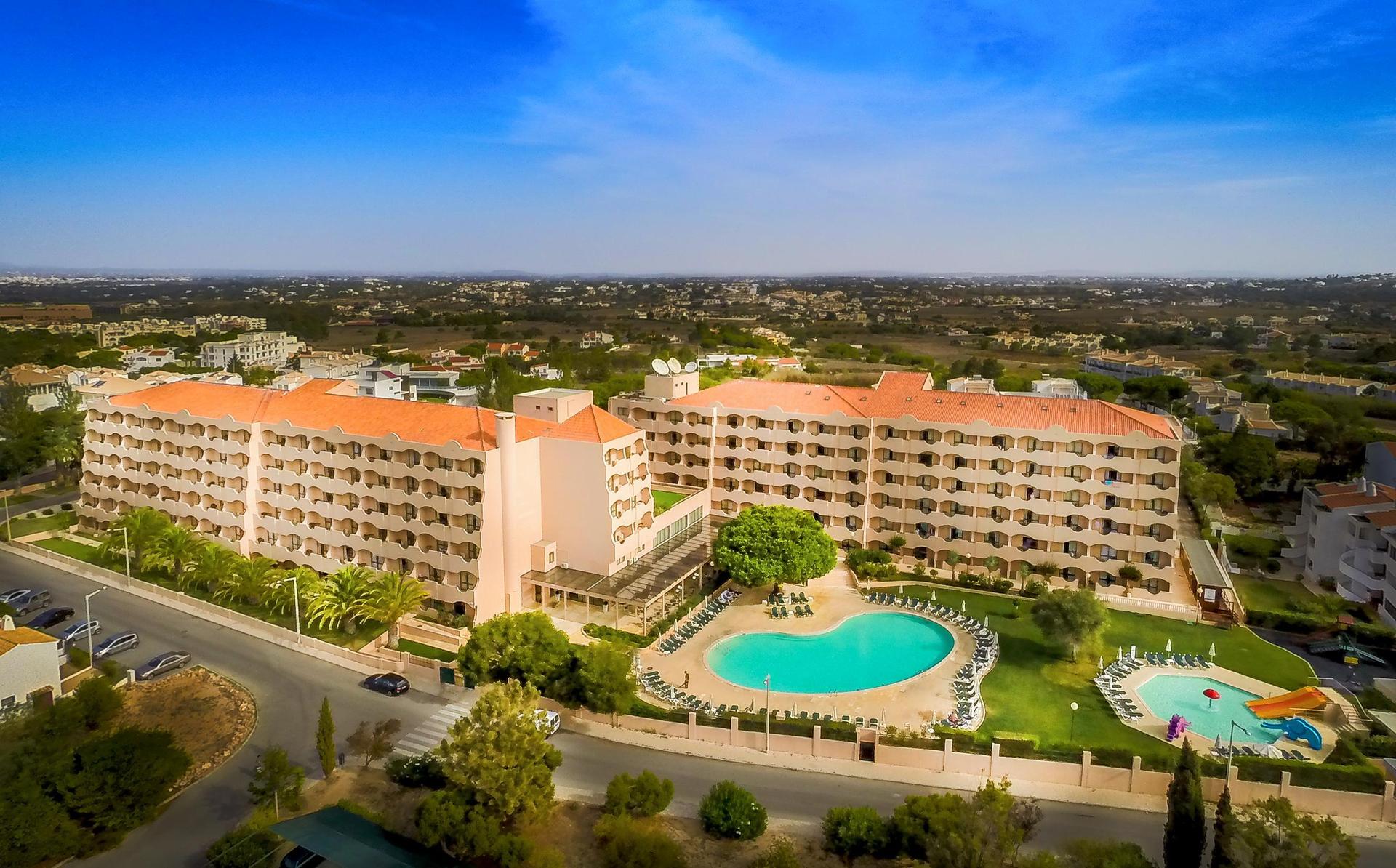 Overhead view of the Hotel Vila Gale Atlantico