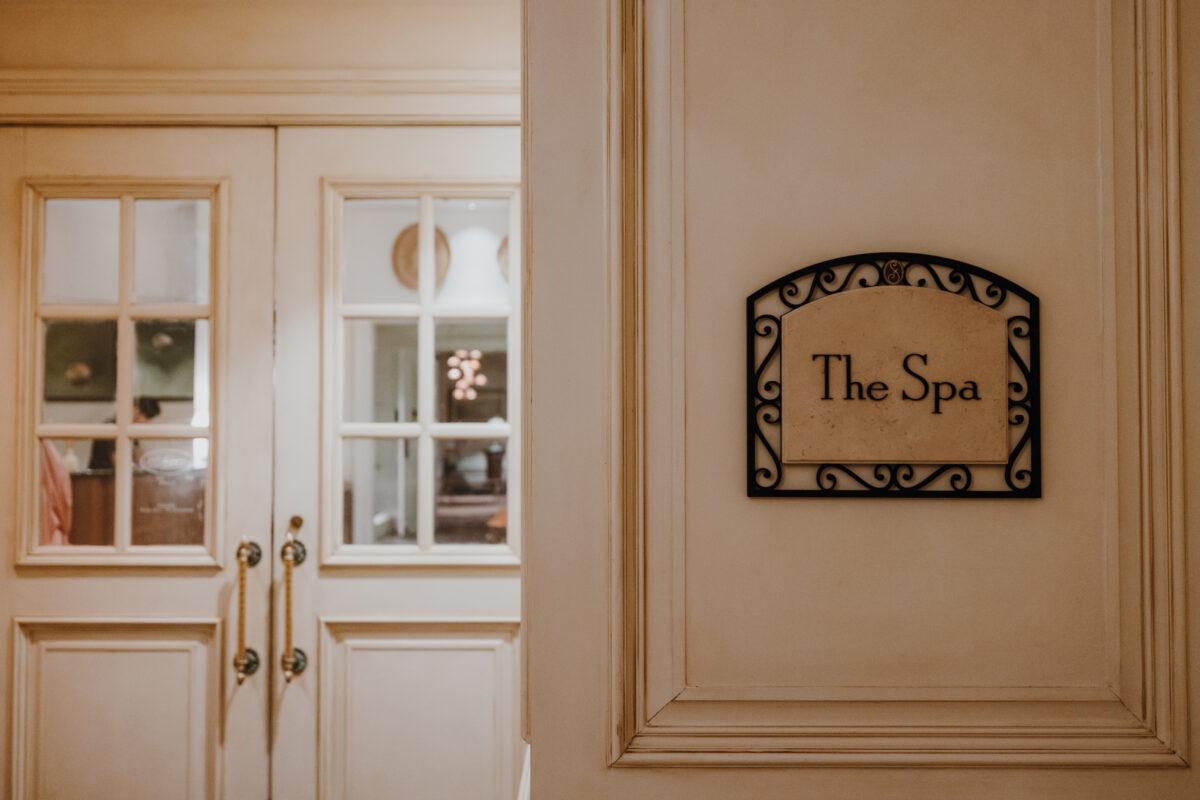 Entrance to the spa facilities at Kiawah Island Golf Resort
