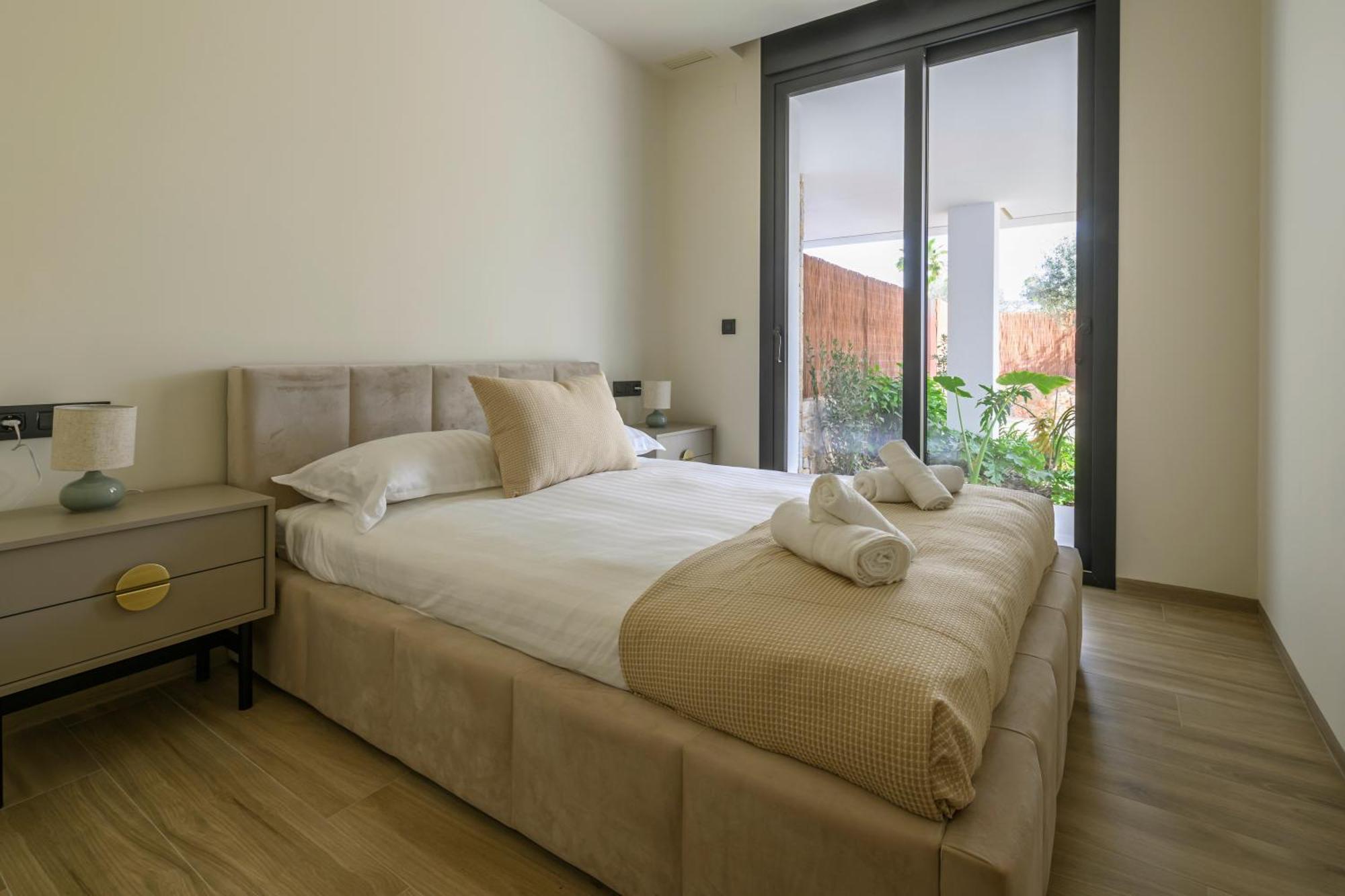 Double bed room as part of a villa at Las Colinas Residences