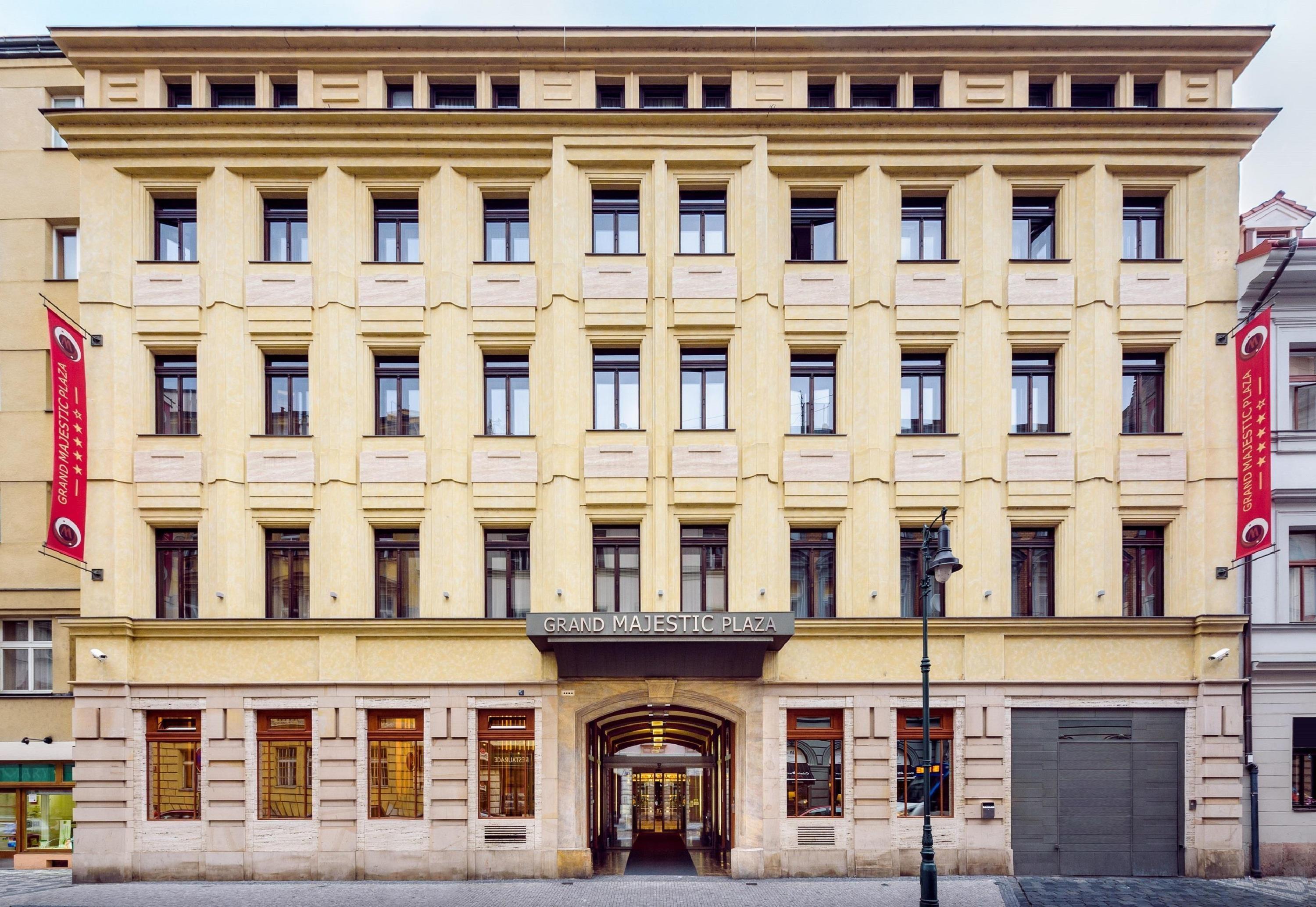 The Majestic Plaza Hotel Prague building