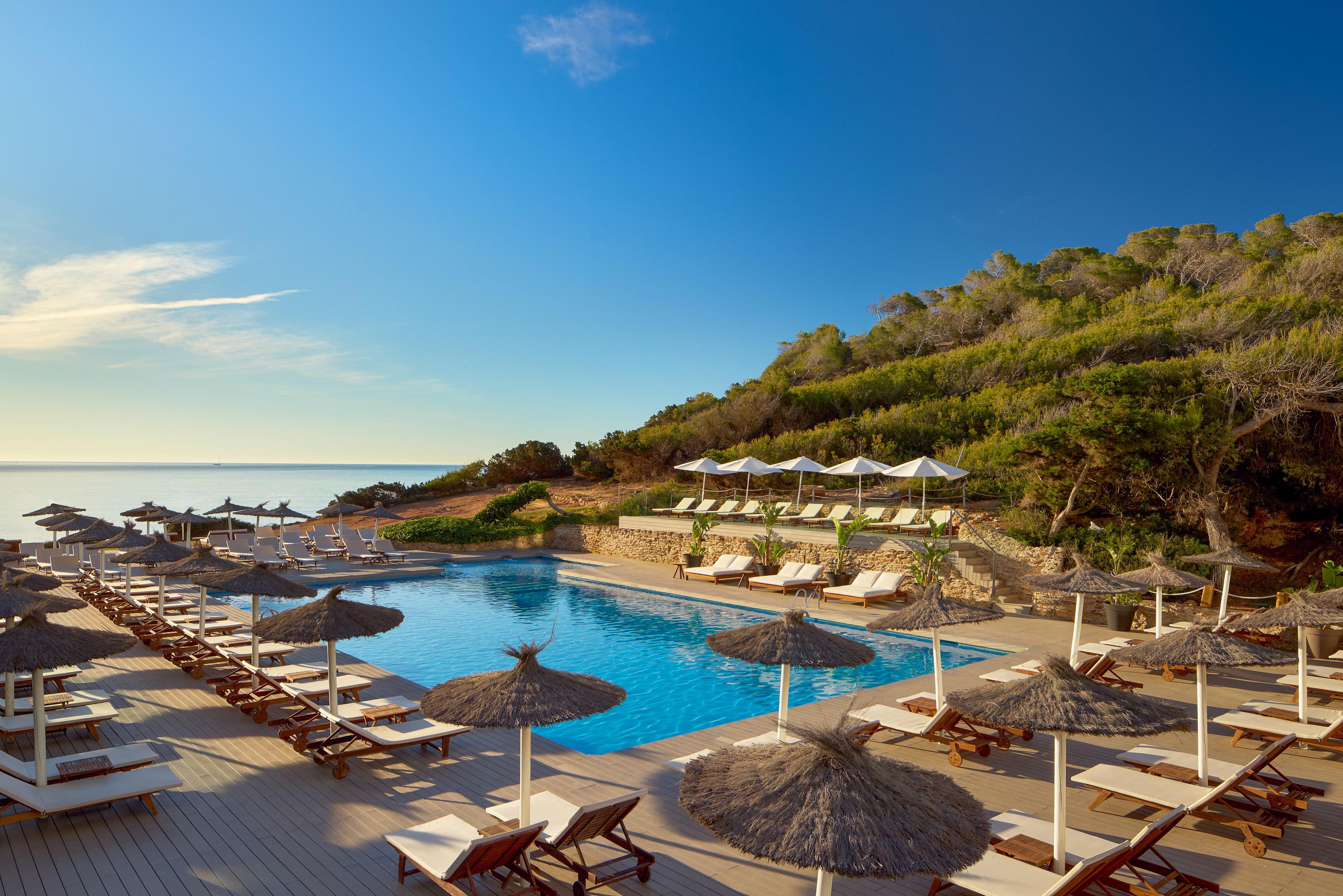 Outdoor swimming pool at Melia Ibiza Adults Only