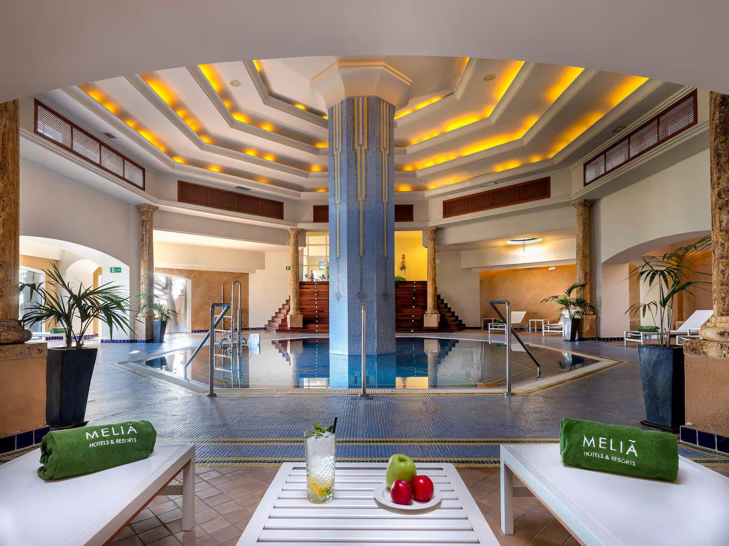 Spa facilities at Melia Isla Canela