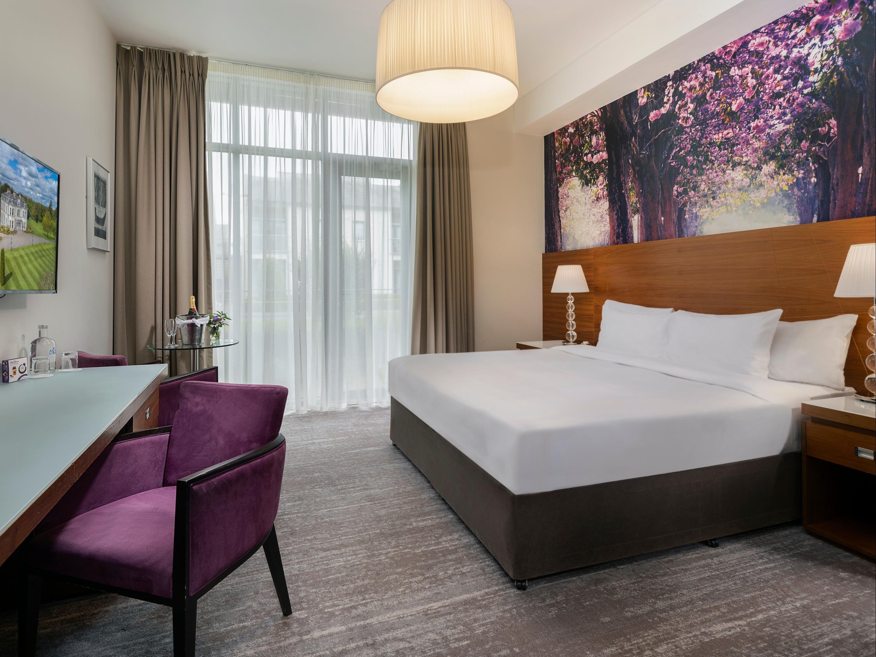 Double bed suite at Moyvalley Hotel & Golf Resort