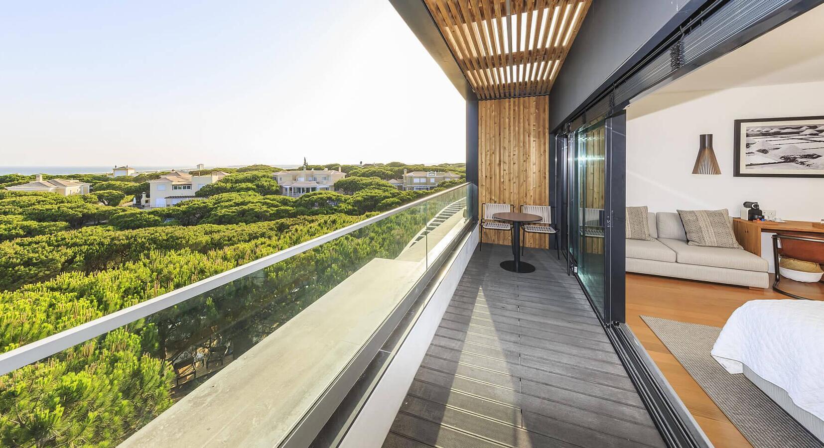 Balcony views of the Octant Hotel Praia Verde