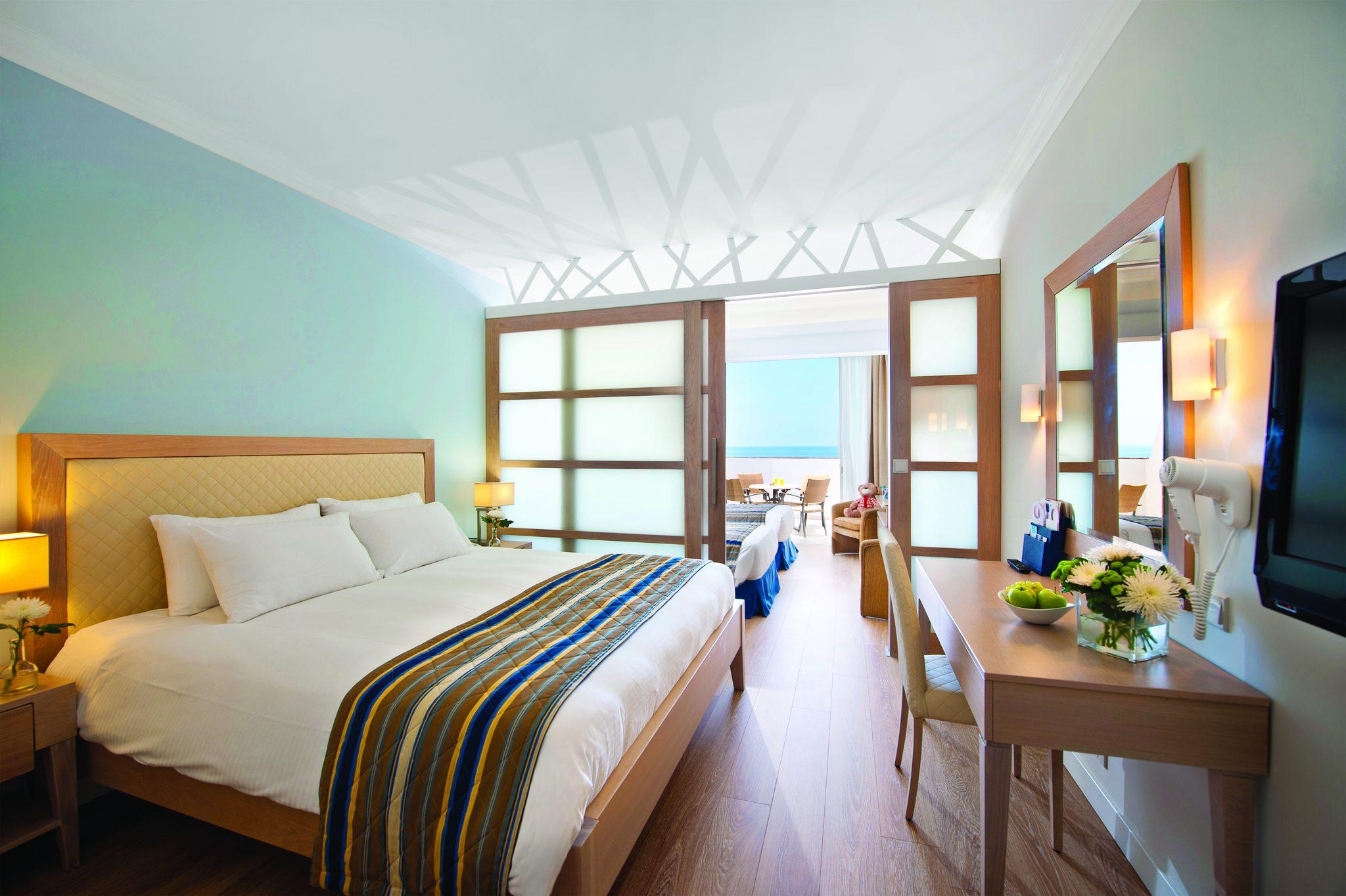 Spacious family suite at Olympic Lagoon Resort