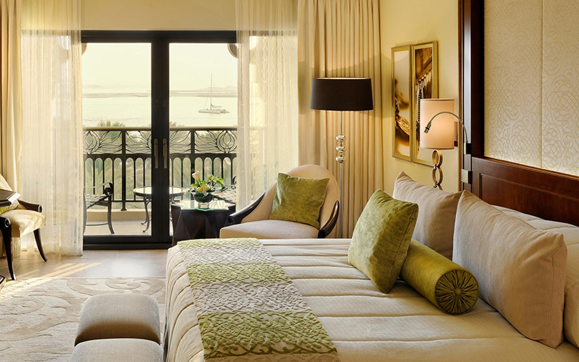 Double bed suite at One&Only Royal Mirage