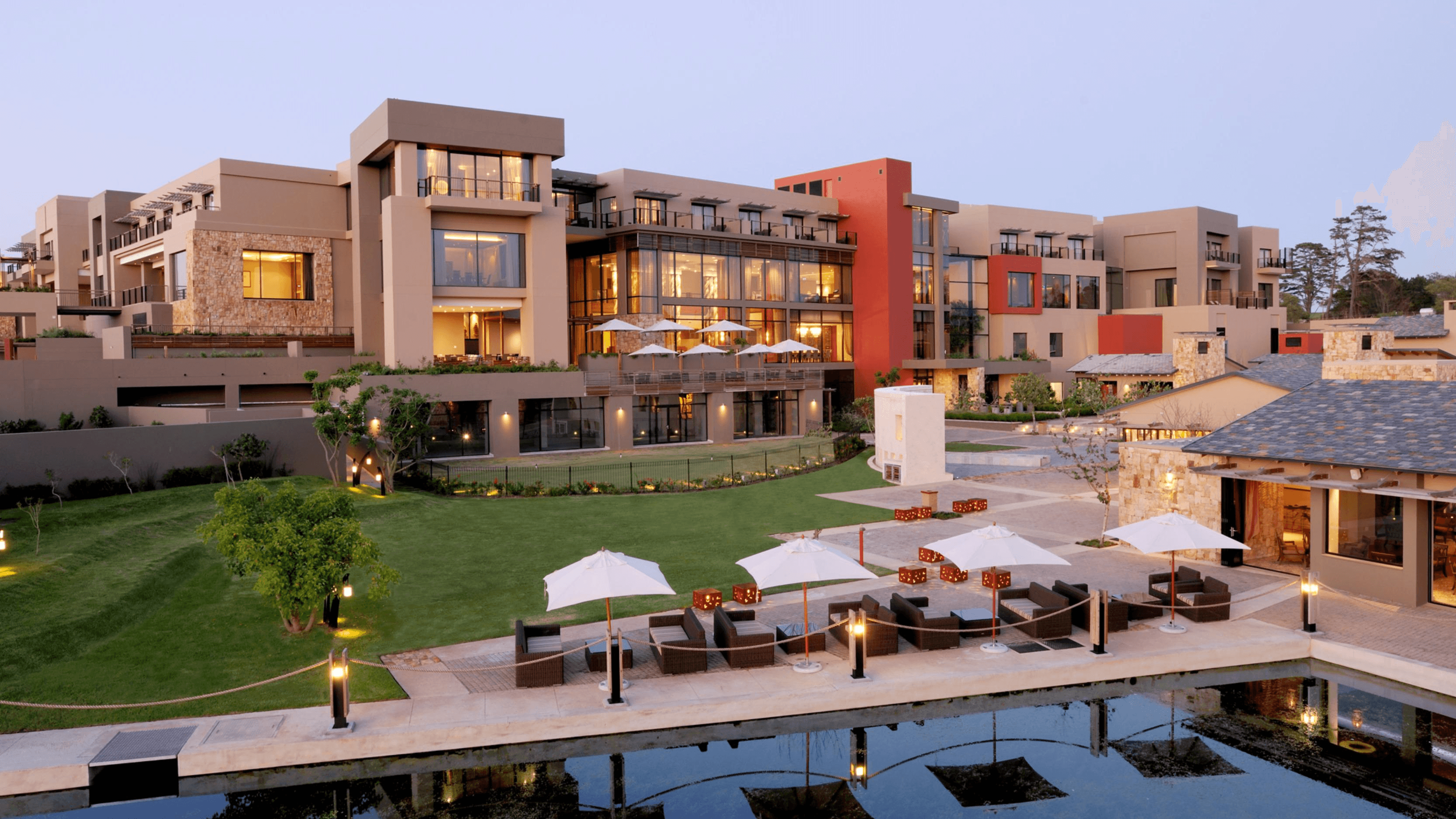 Panoramic view of Oubaai Hotel, Golf & Spa