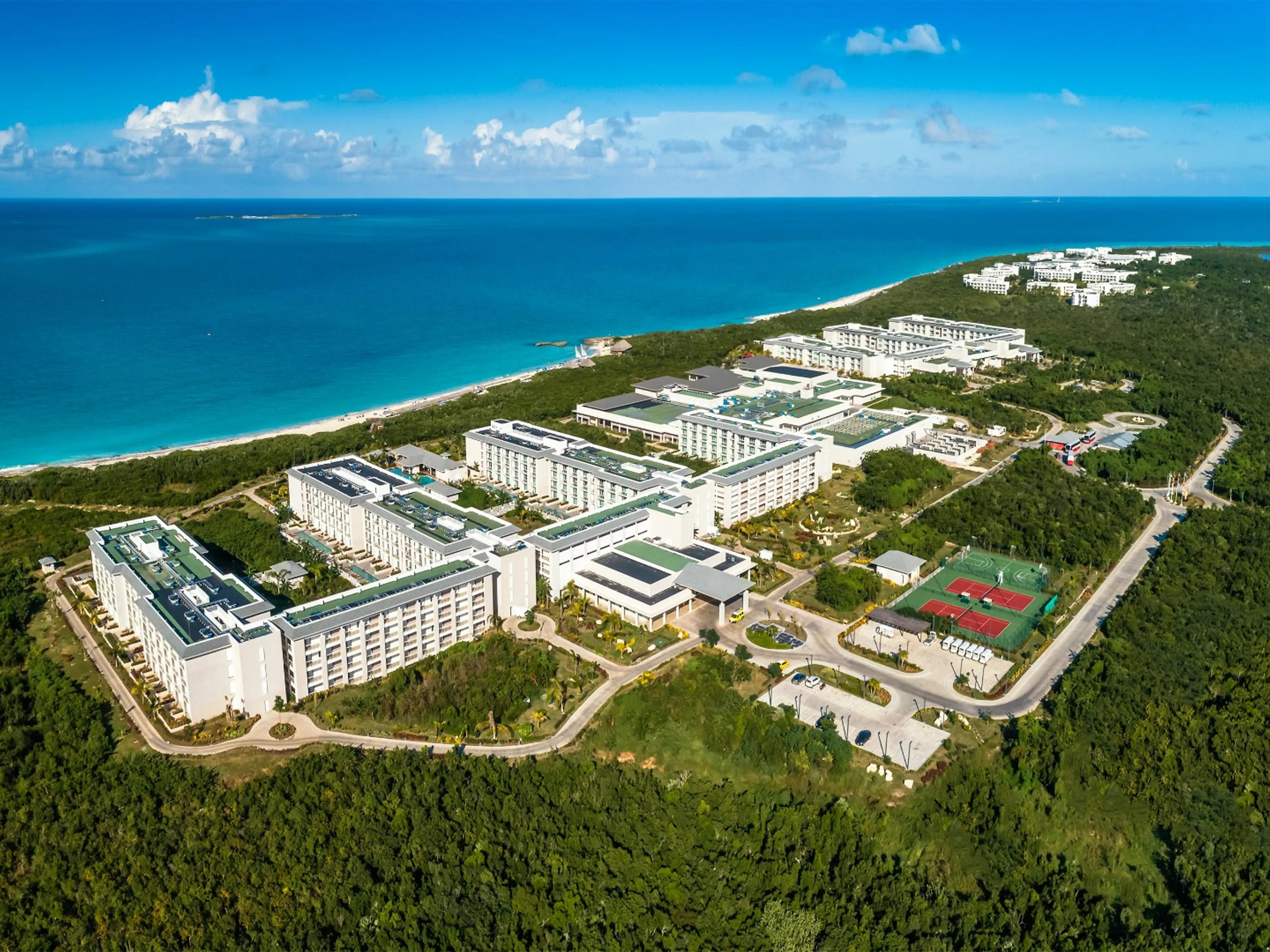 Overhead view of Paradisus Los Cayos