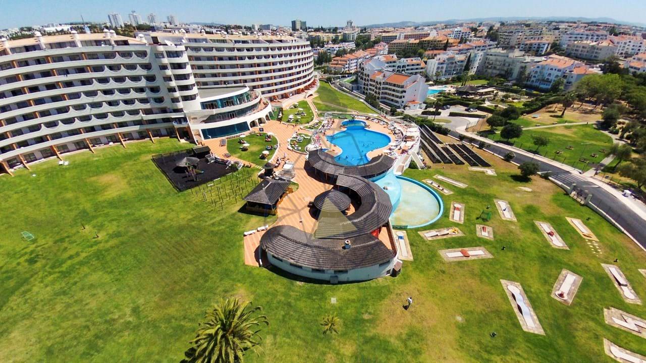 Aerial view looking down on Paraiso de Albufeira
