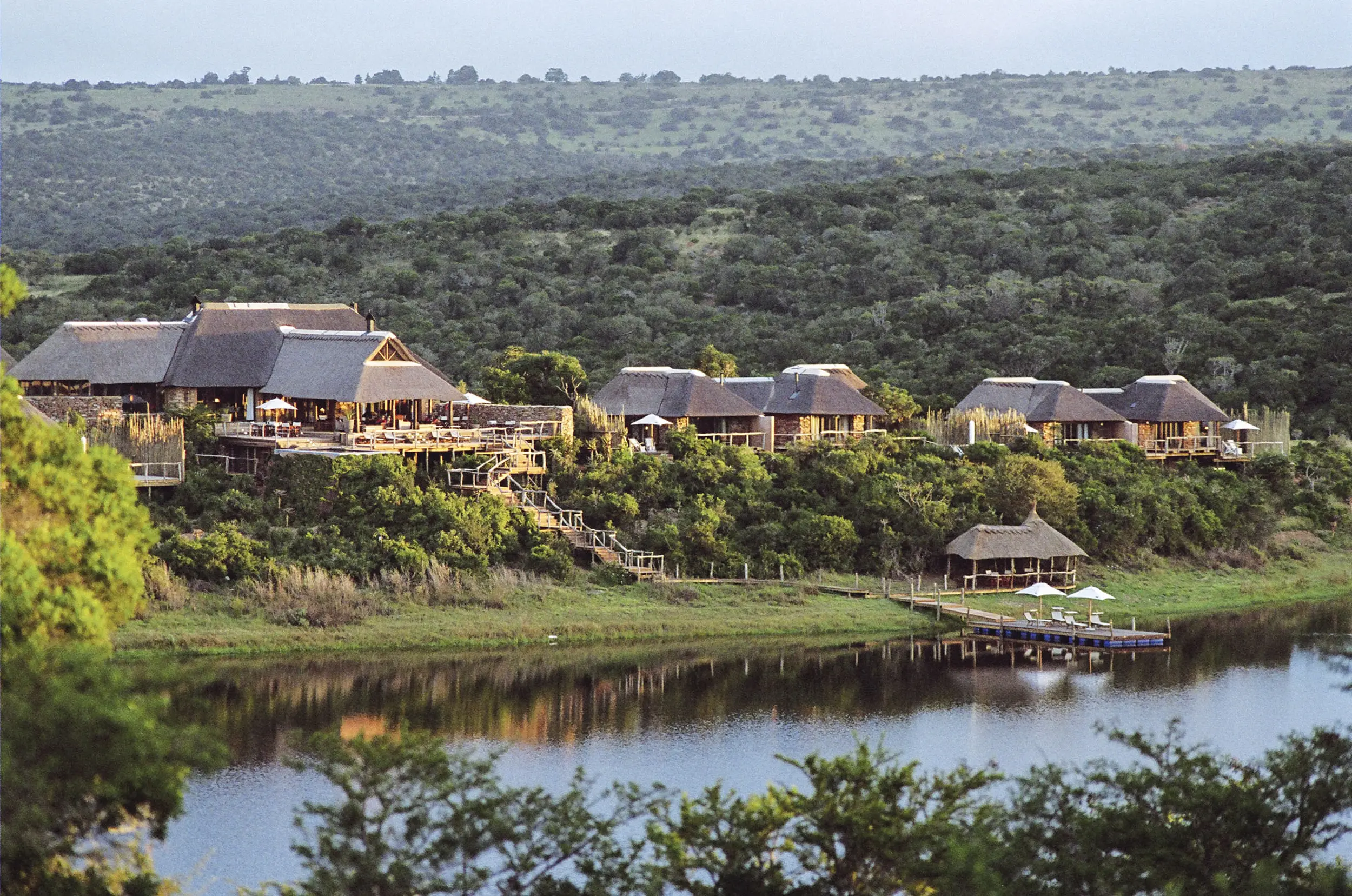 Aerial view of Pumba Private Game Reserve