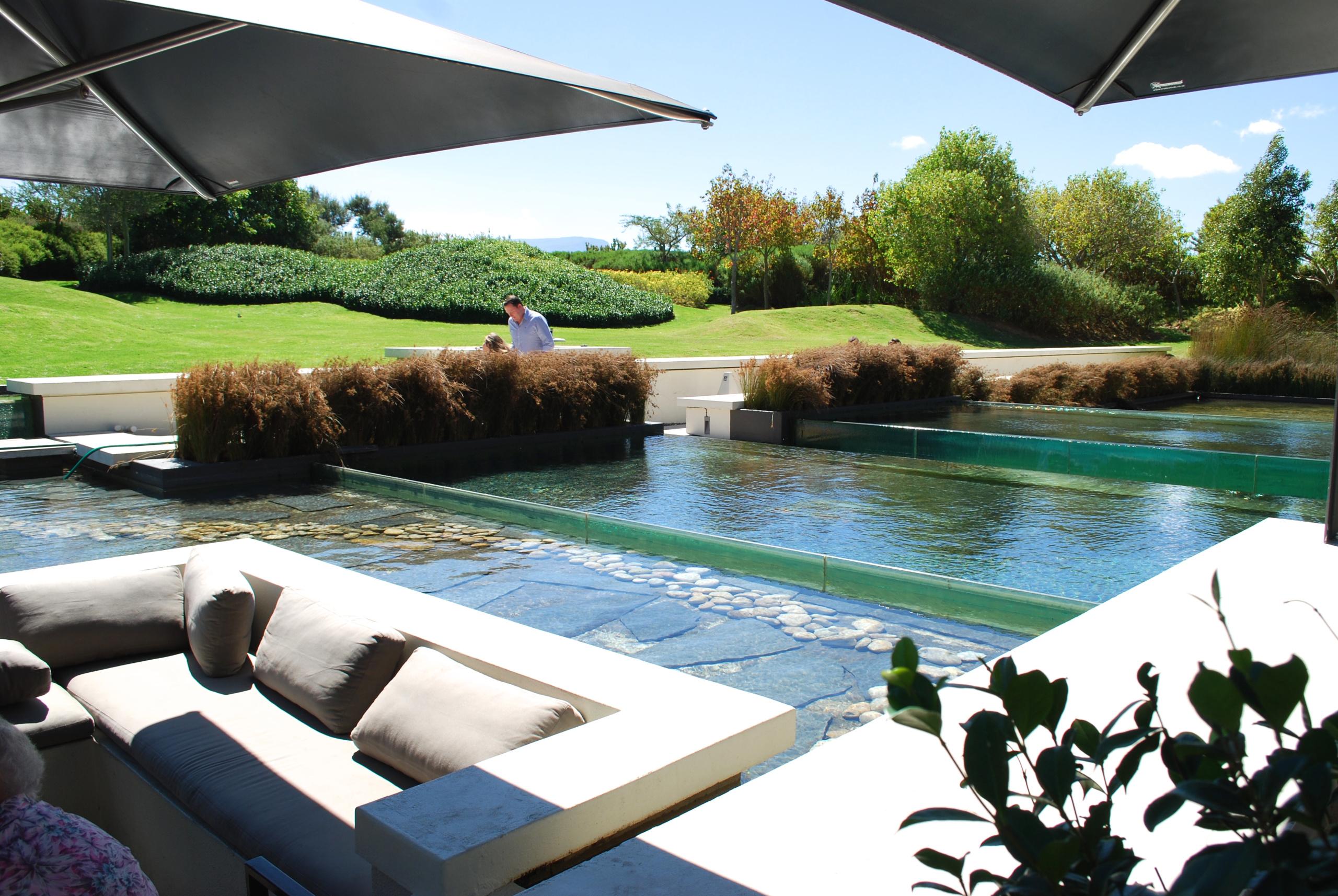 Outdoor pool at Steenberg Hotel