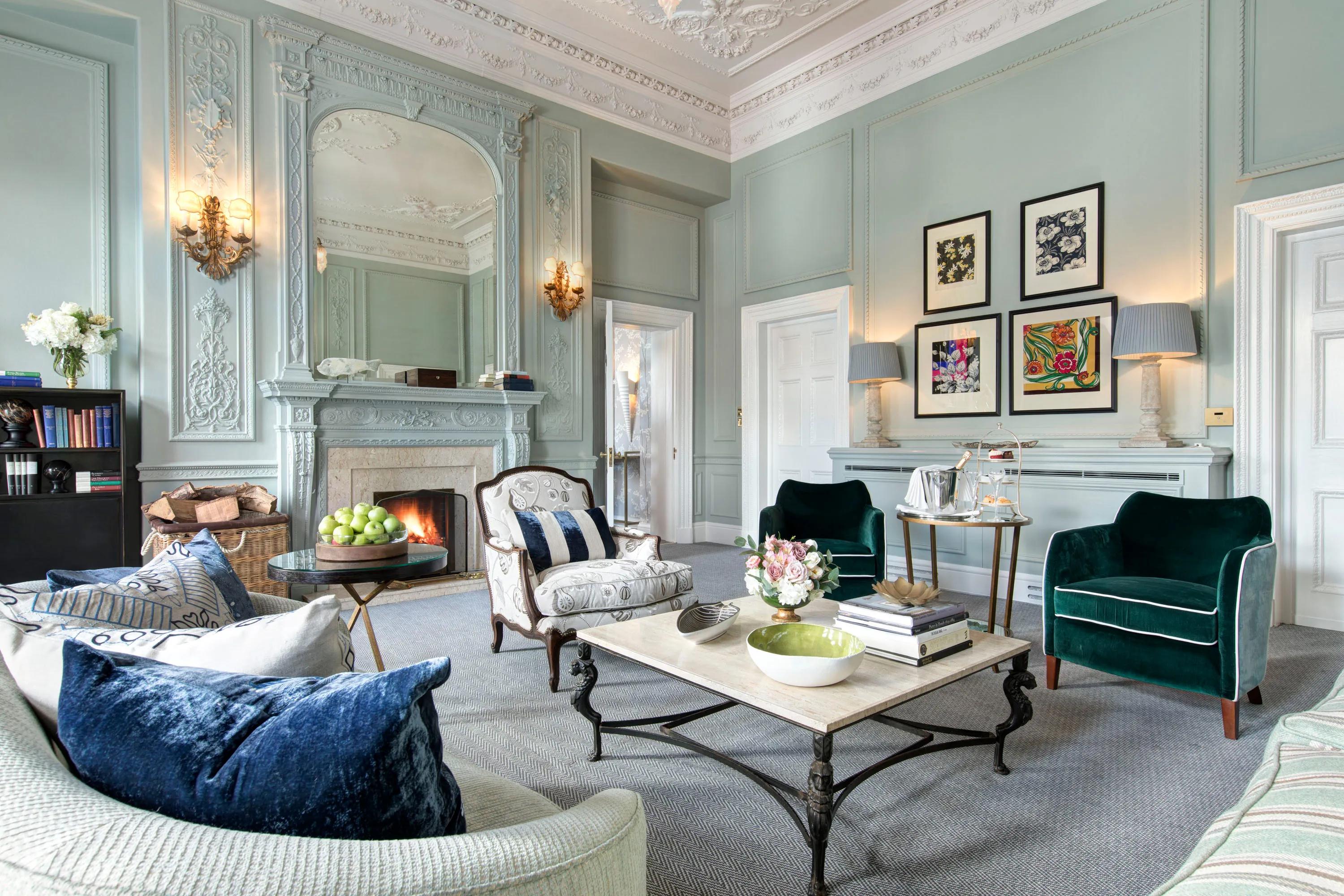 Living room at The Balmoral