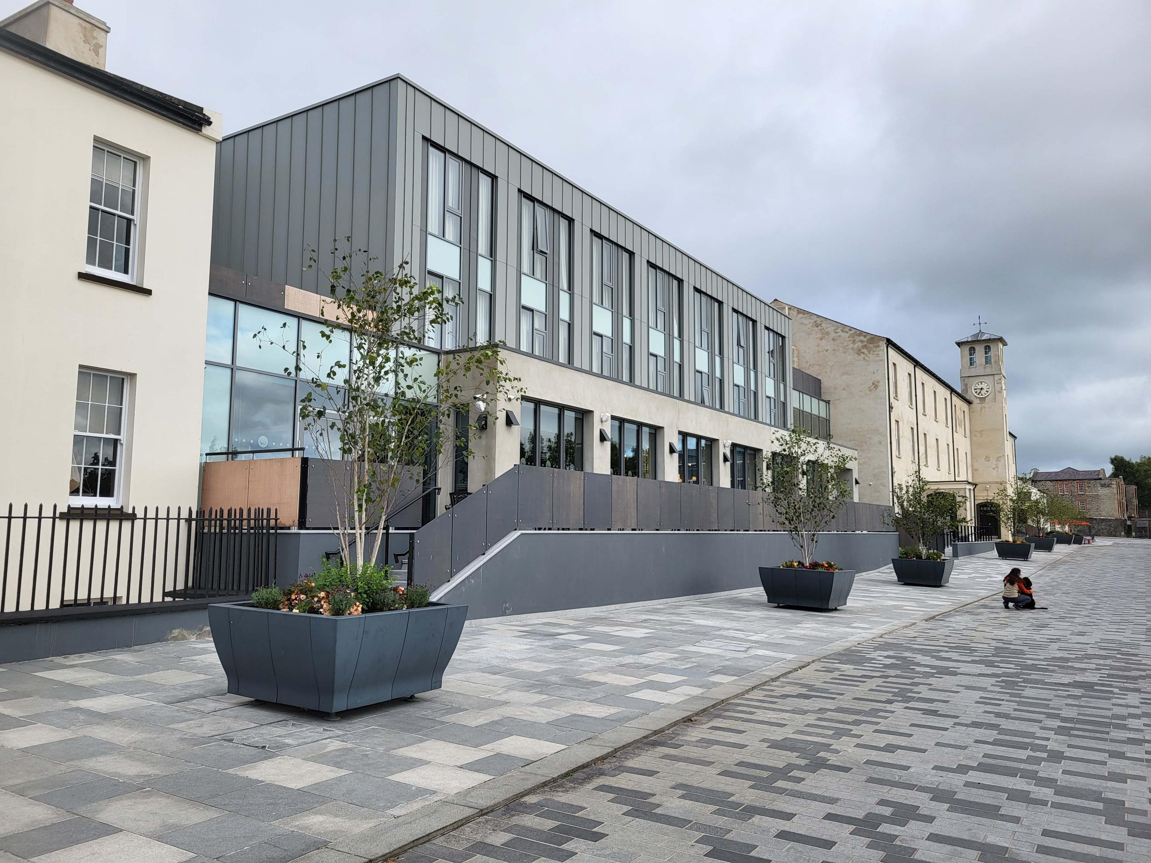 Front entrance to The Ebrington Hotel