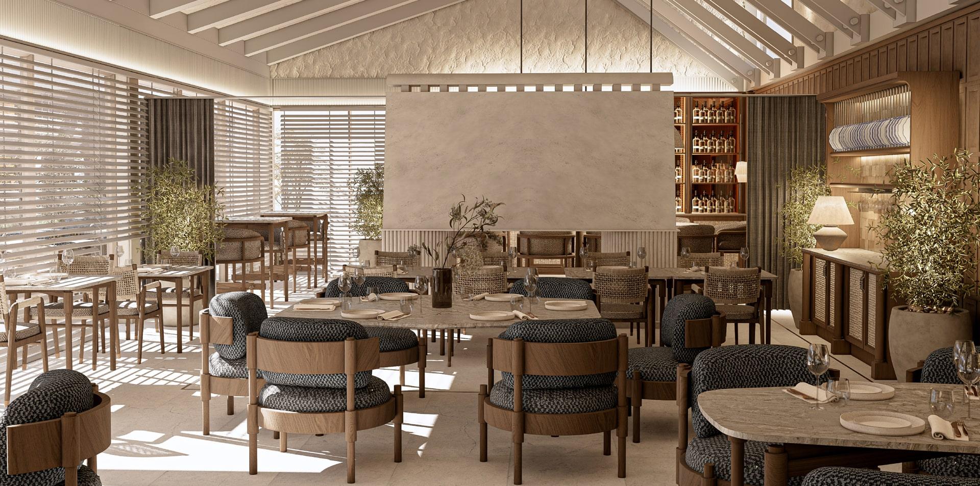 Indoor dining room at The Els Club Vilamoura