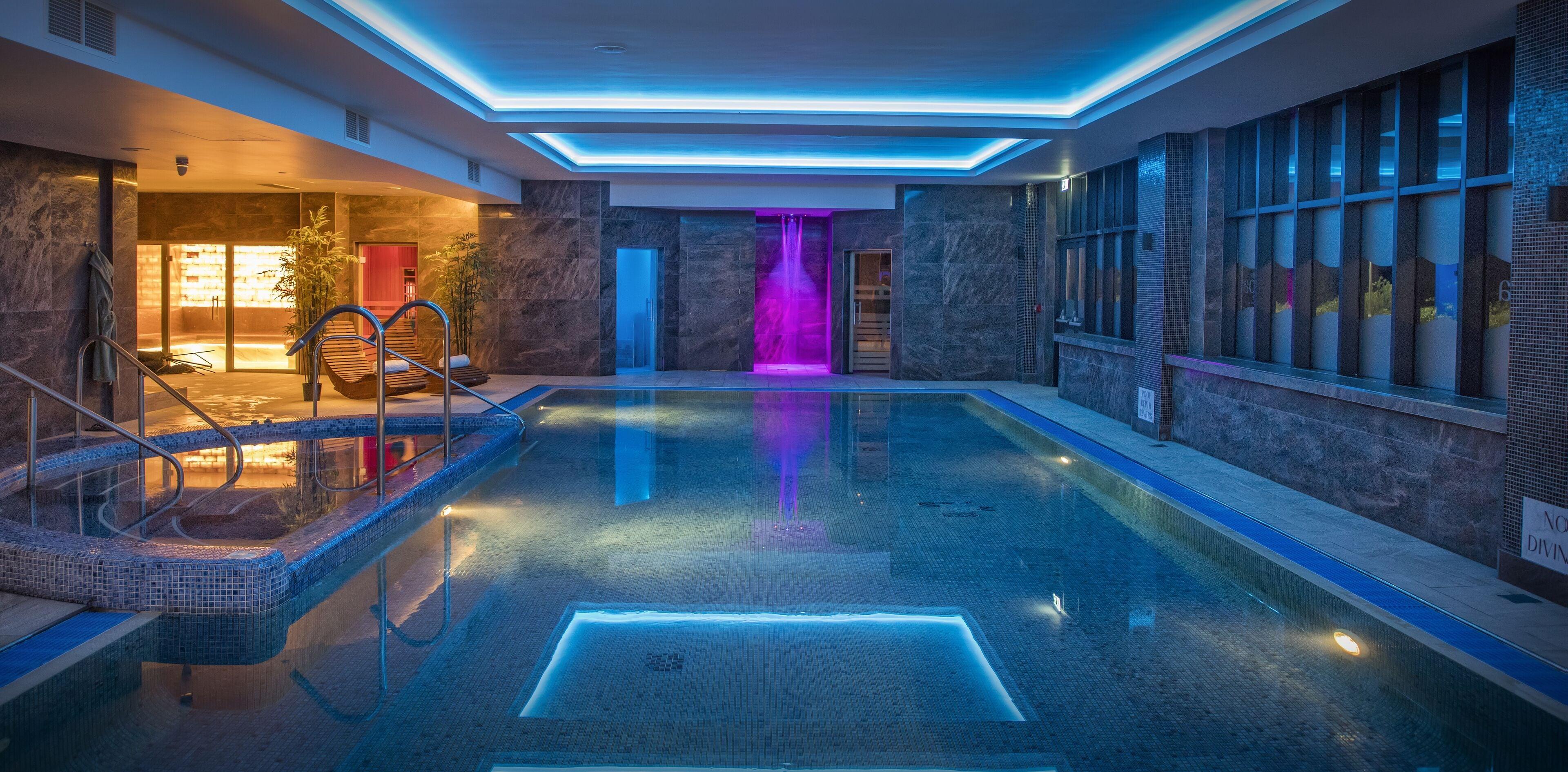 Indoor swimming pool at The Quay Hotel