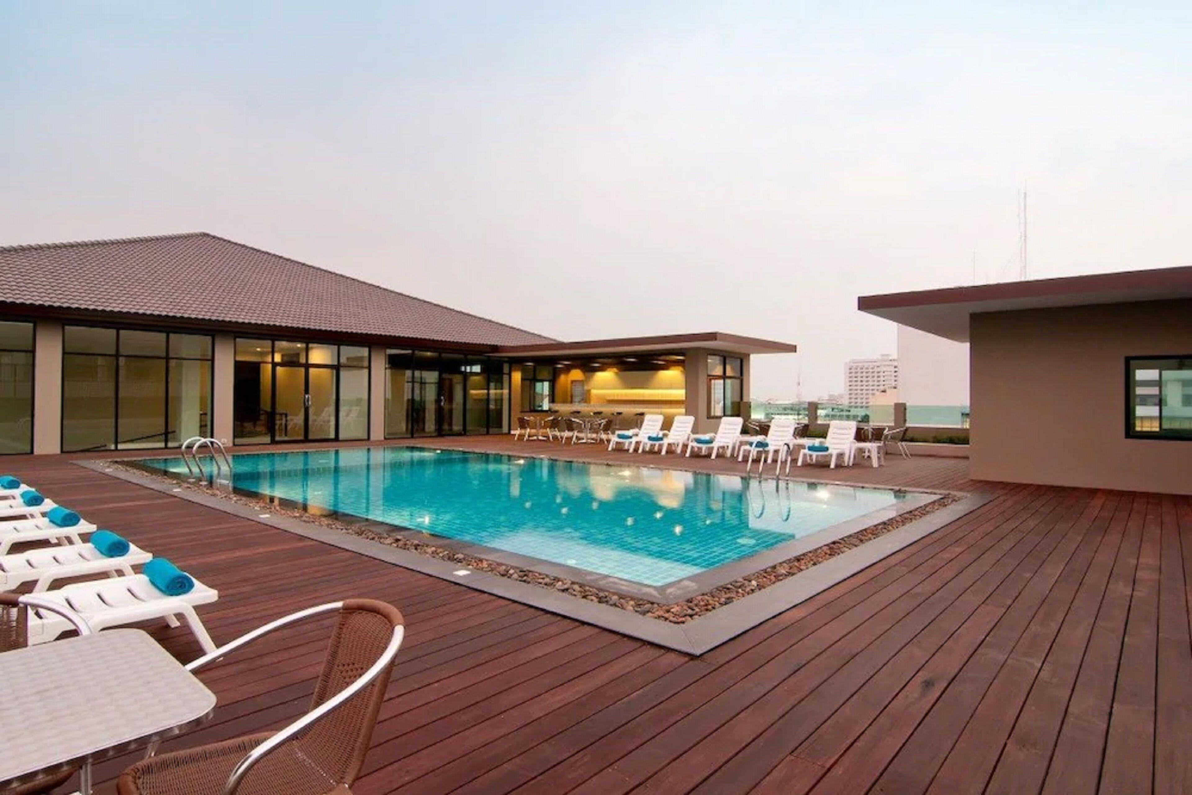 Rooftop pool at The Stay Hotel