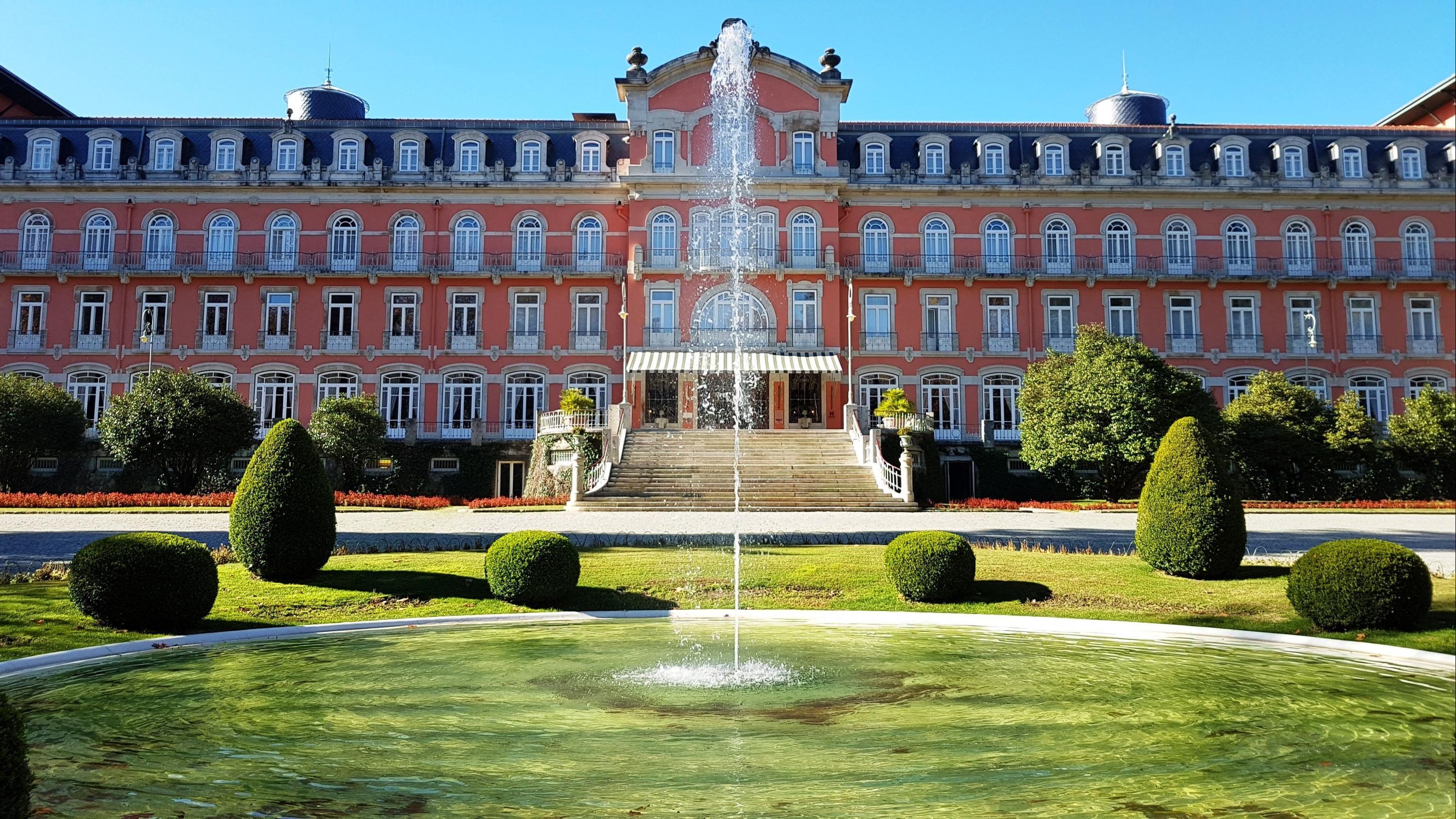 Panoramic view of Vidago Palace Resort
