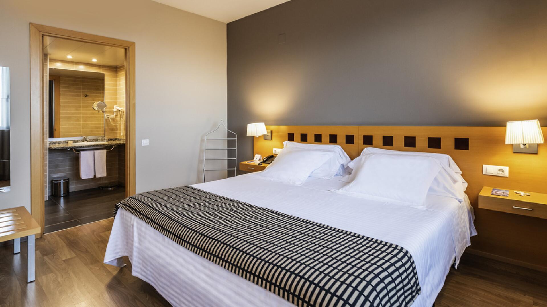 Double Bed at Atenea Hotel