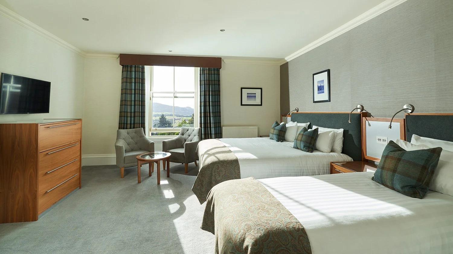 Family suite at Crieff Hydro