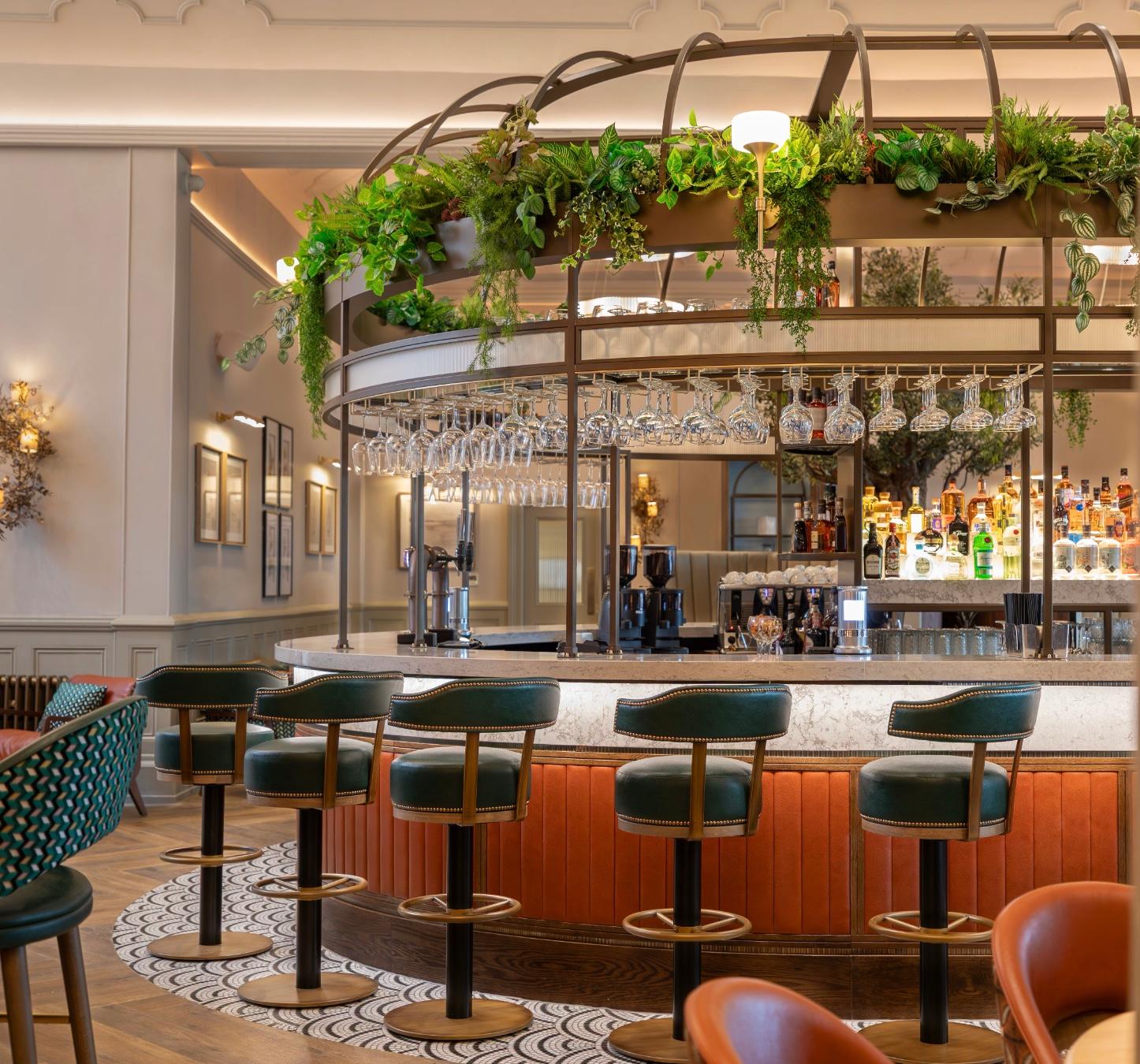 Indoor bar at Crieff Hydro