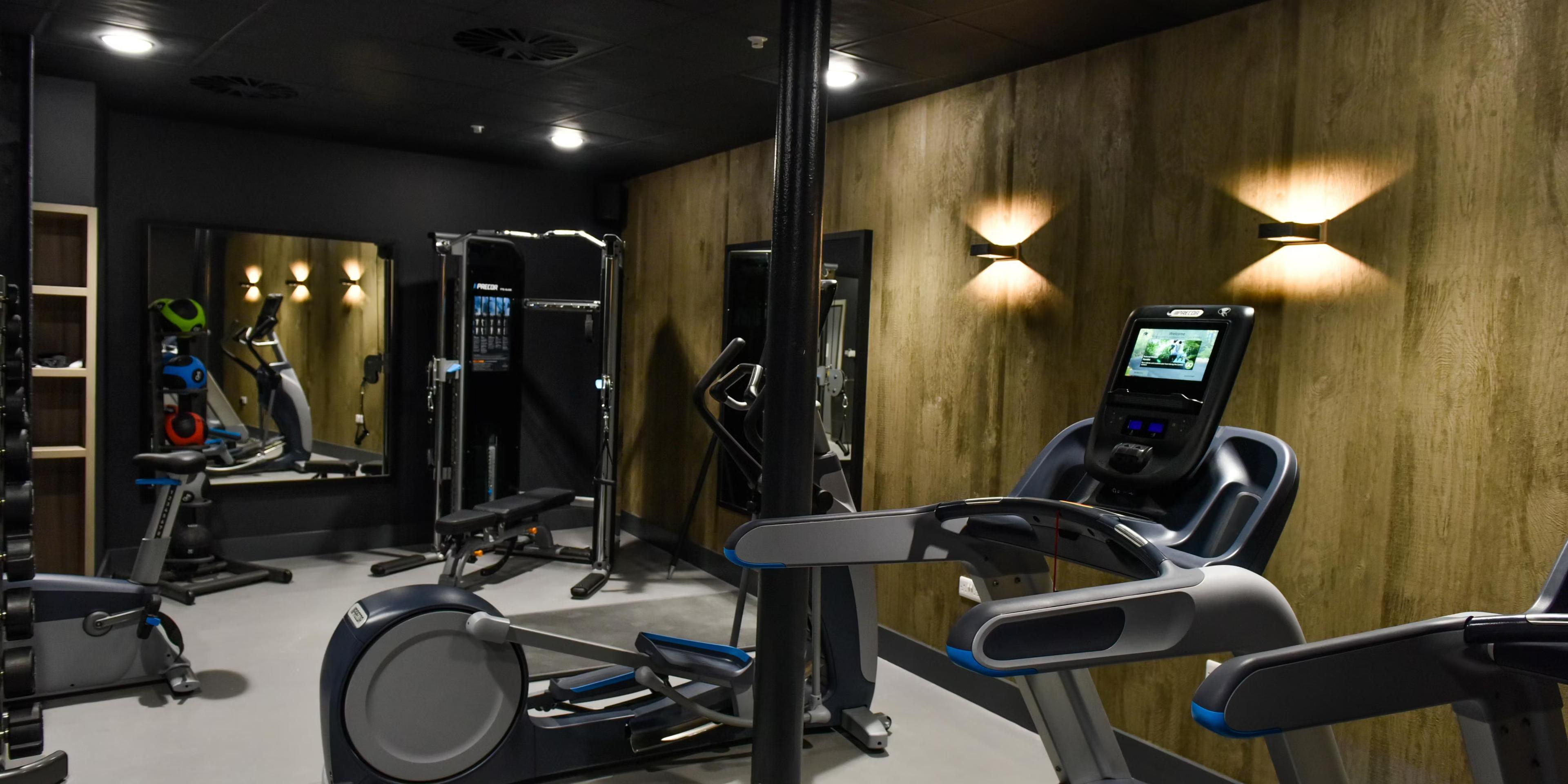 Gym facilities at Hotel Indigo Dundee