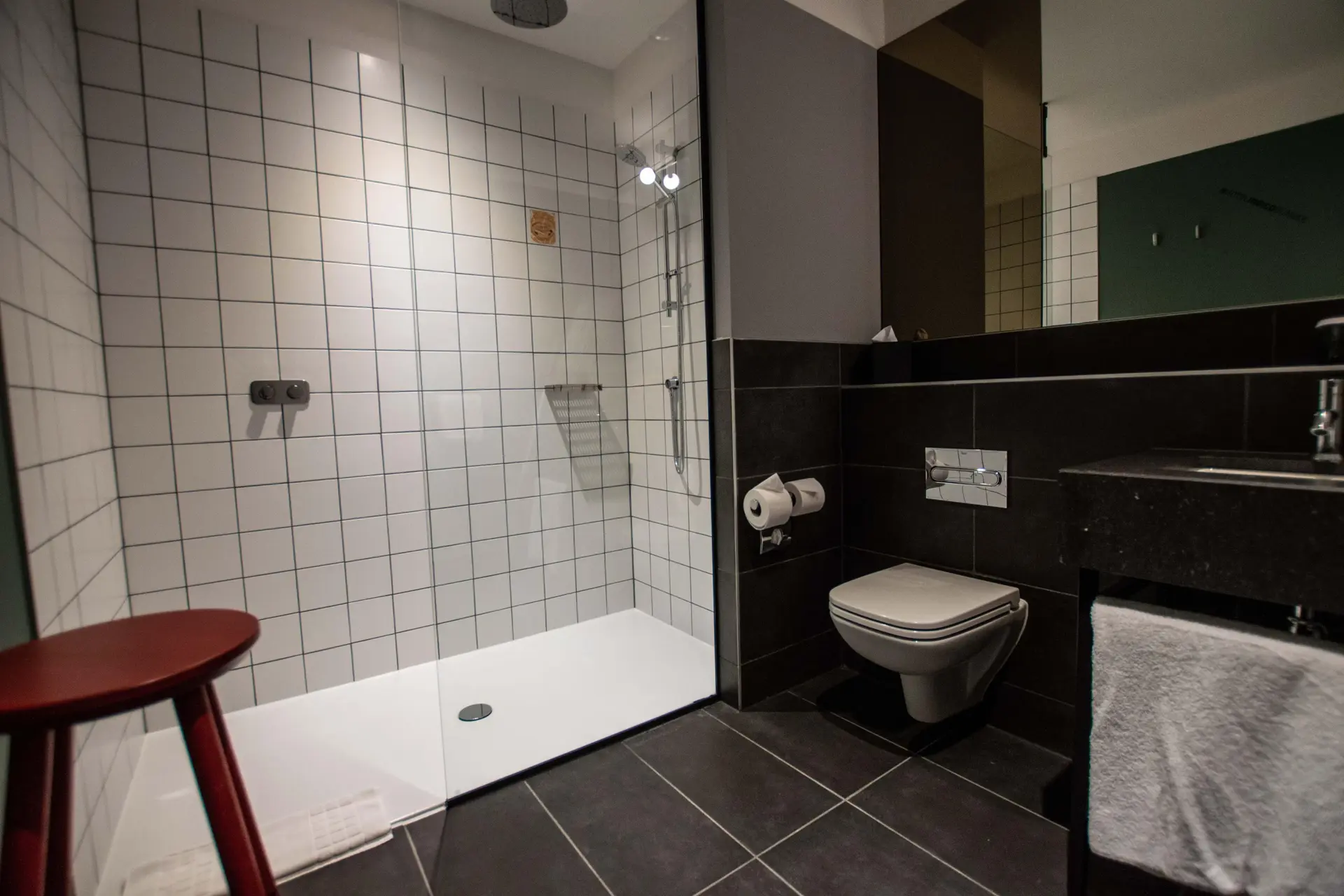 Bathroom as part of a suite at Hotel Indigo Dundee