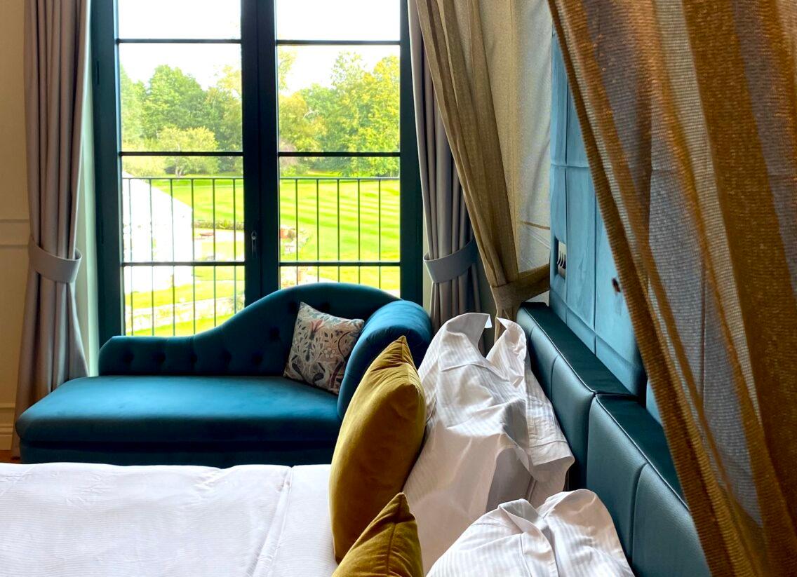 Double bed suite at SCHLOSS Roxburghe